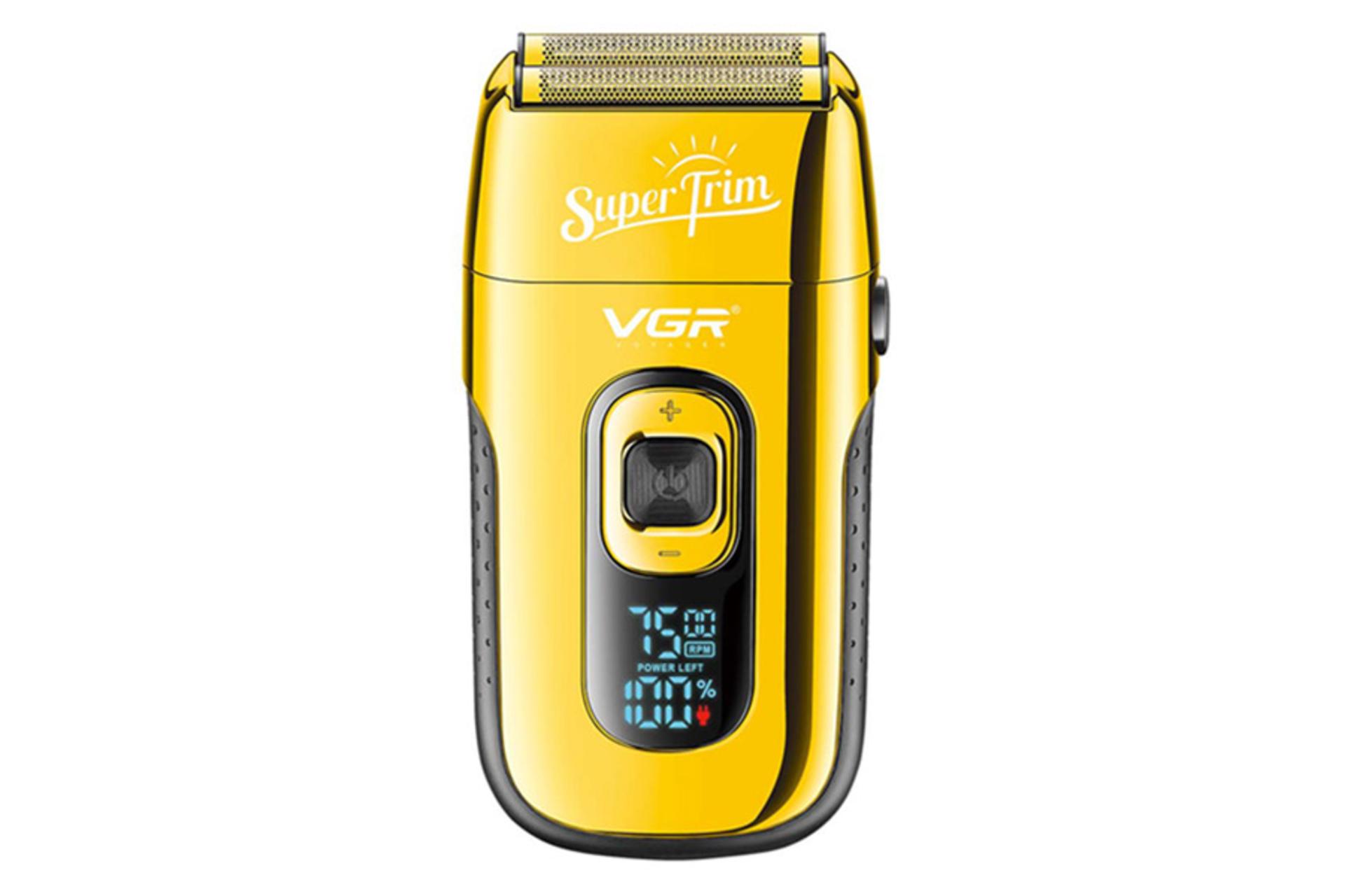 ماشین اصلاح و ریش تراش وی جی آر VGR V-332 رنگ طلایی