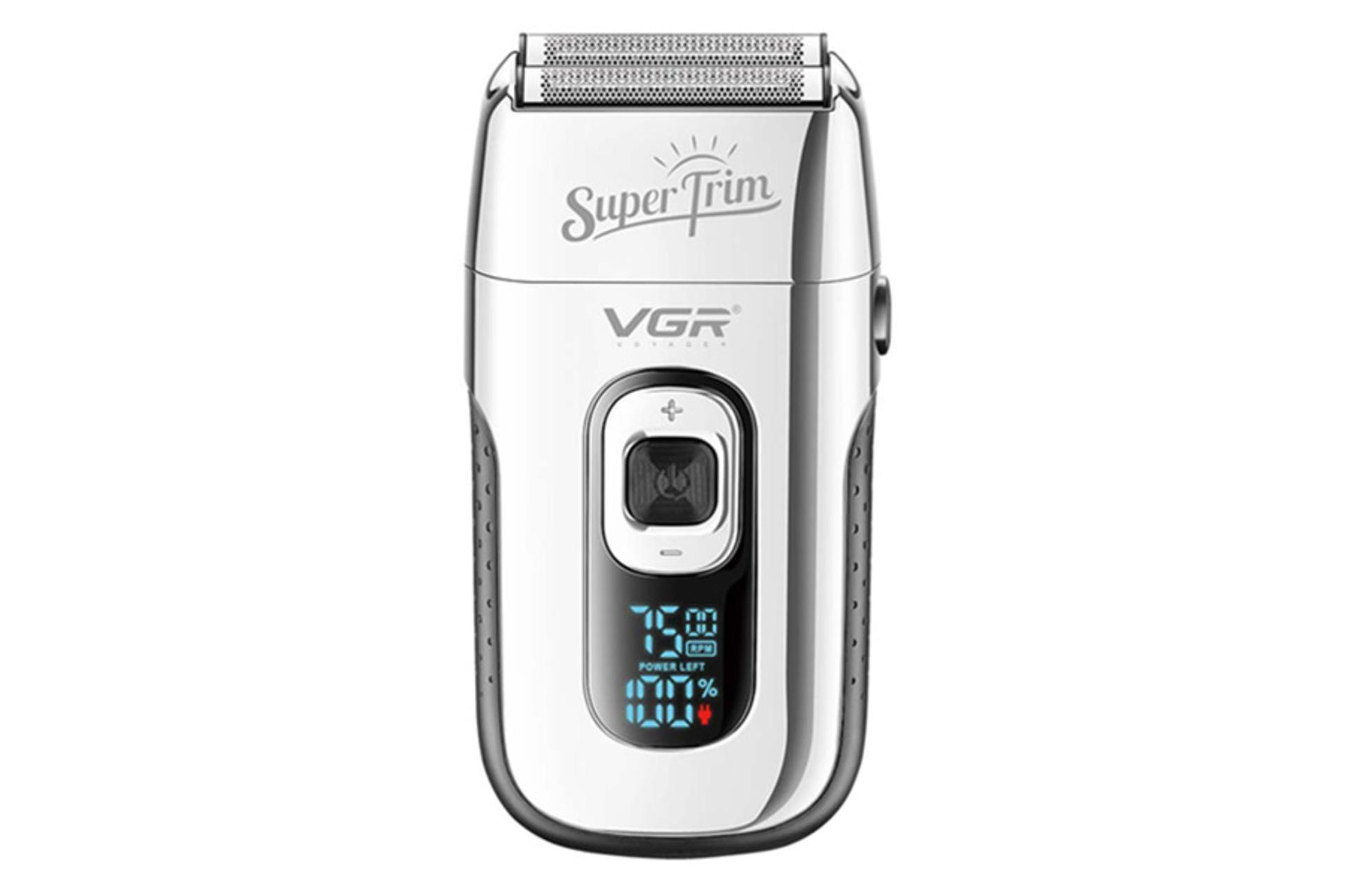 ماشین اصلاح و ریش تراش وی جی آر VGR V-332 رنگ نقره ای