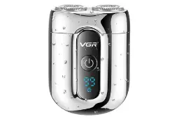 ماشین اصلاح و ریش تراش وی جی آر V-342 رنگ نقره ای