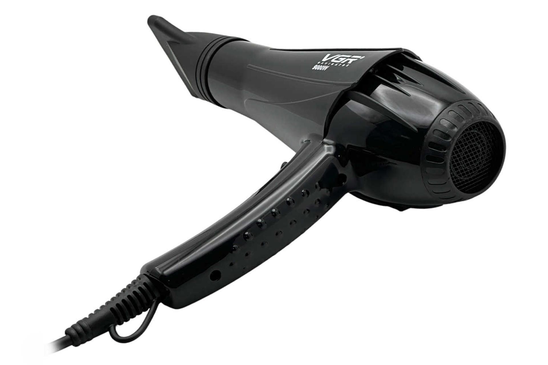 نمای پشت سشوار وی جی آر V-350