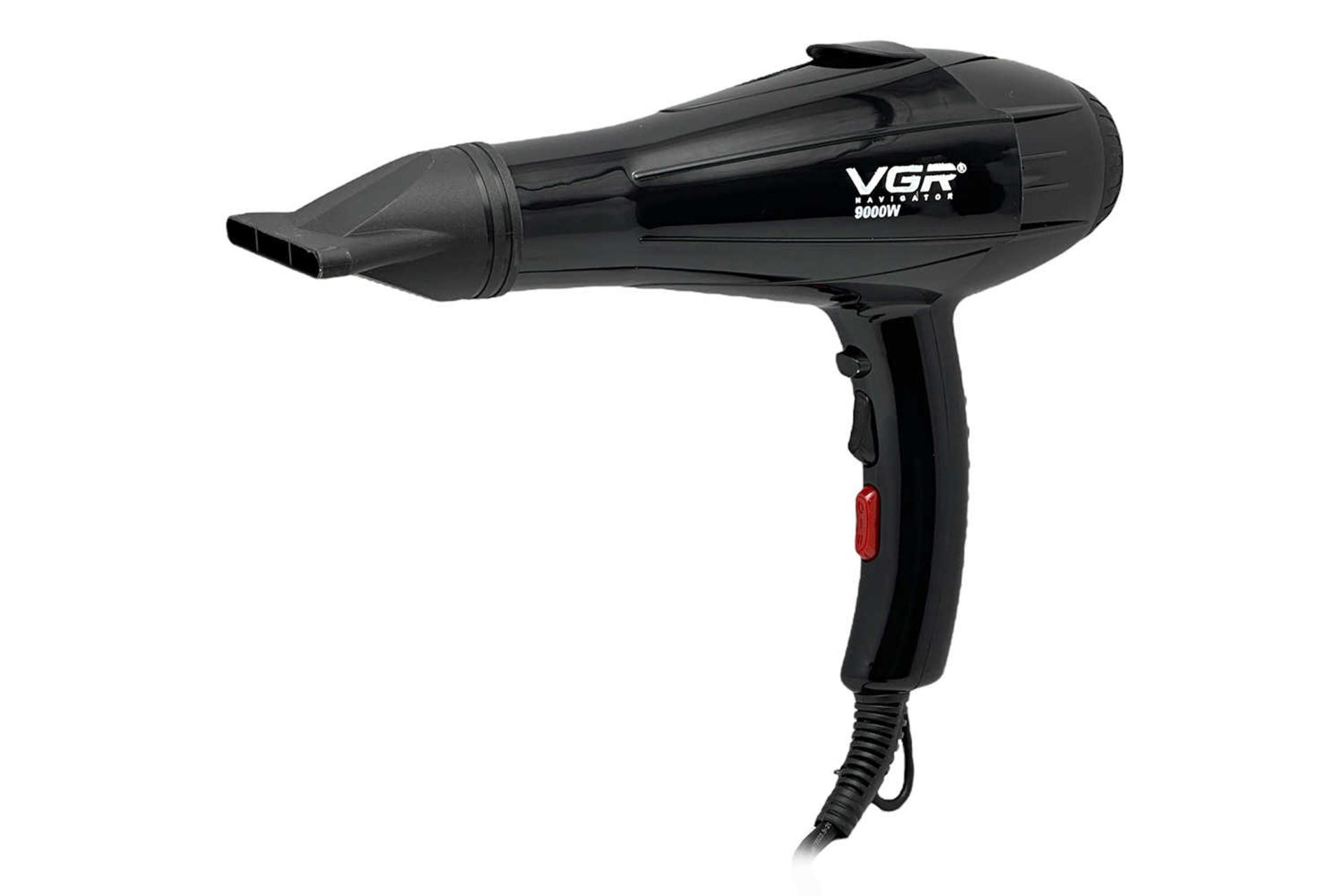 نمای سمت راست سشوار وی جی آر V-350