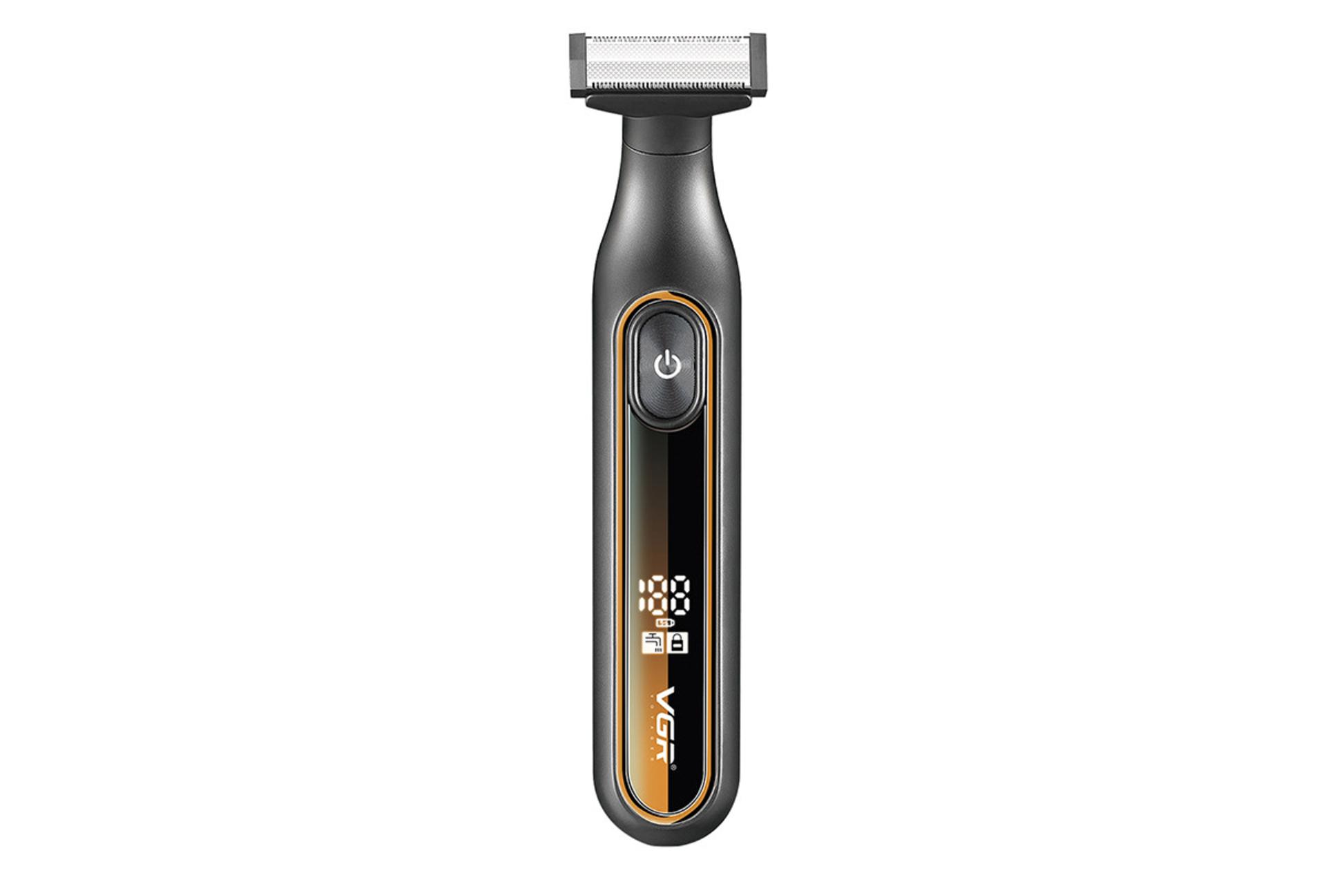 ماشین اصلاح و ریش تراش وی جی آر VGR V-360 نمایشگر نارنجی