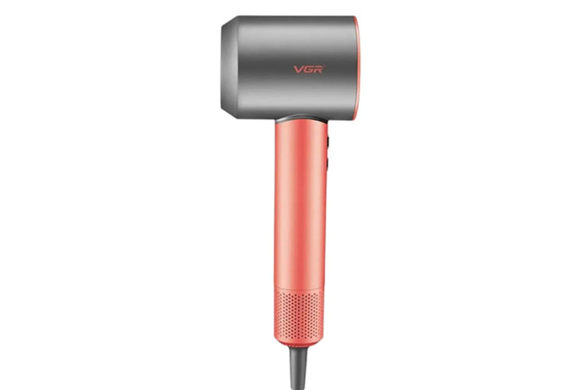 سشوار وی جی آر VGR V-440 رنگ قرمز