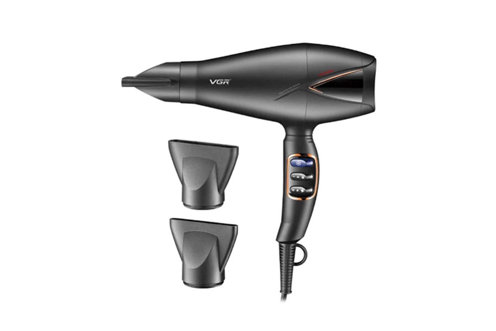 سشوار وی جی آر VGR V-467 به همراه سری ها