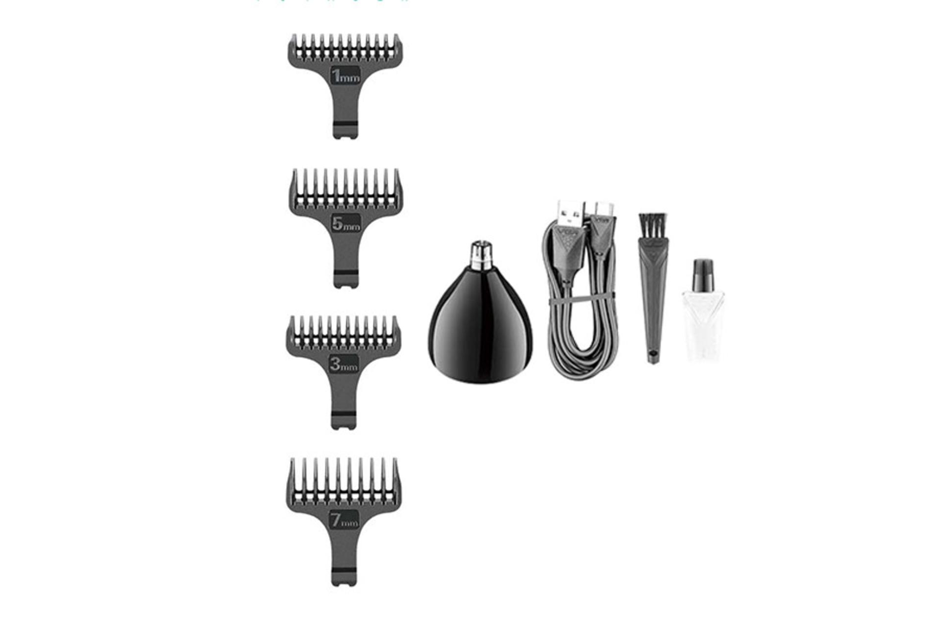 ماشین اصلاح وی جی آر VGR V-949 نمای لوازم همراه