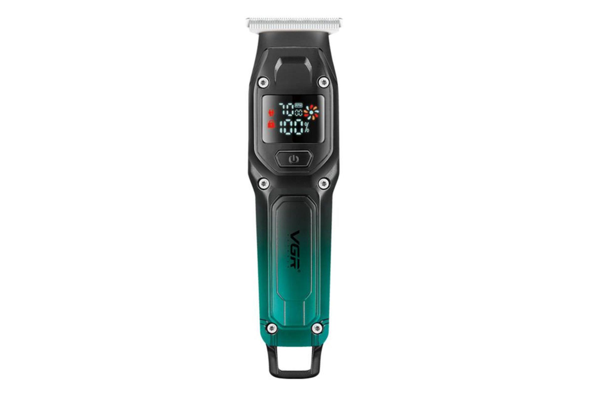 ماشین اصلاح و ریش تراش وی جی آر VGR V-964 رنگ سبز