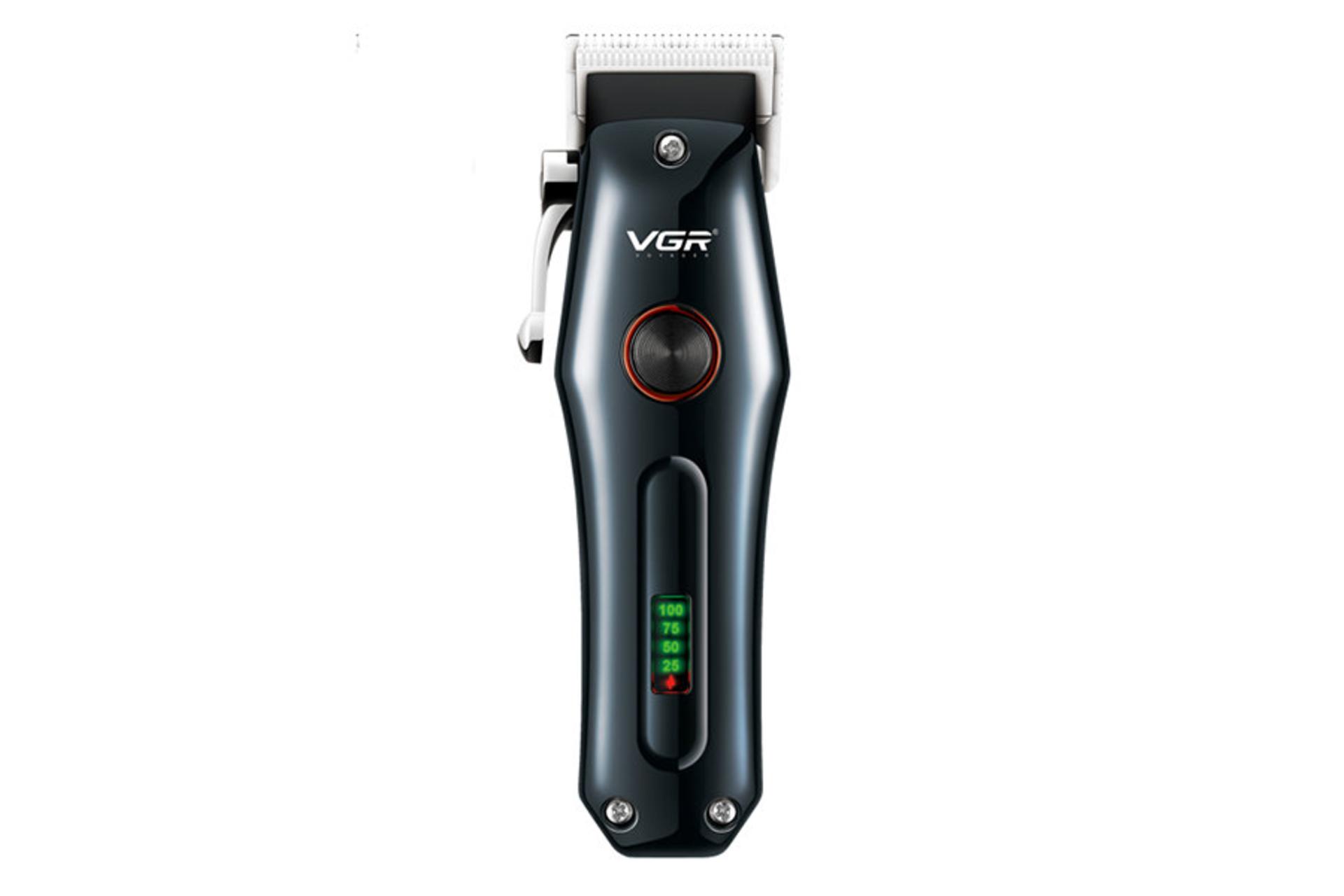 ماشین اصلاح وی جی آر VGR V-969 رنگ مشکی قرمز