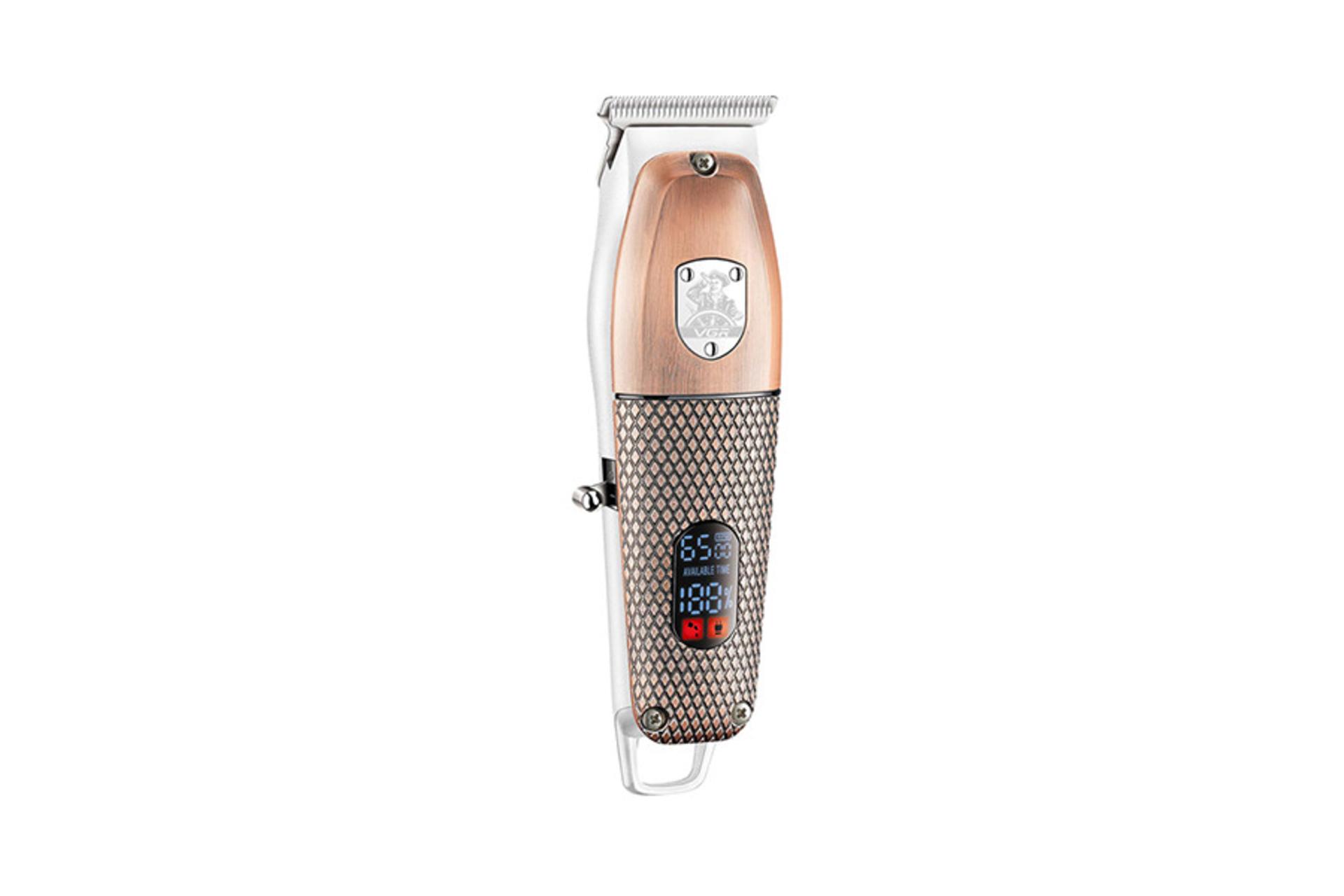 ماشین اصلاح وی جی آر VGR V-976 رنگ برنز