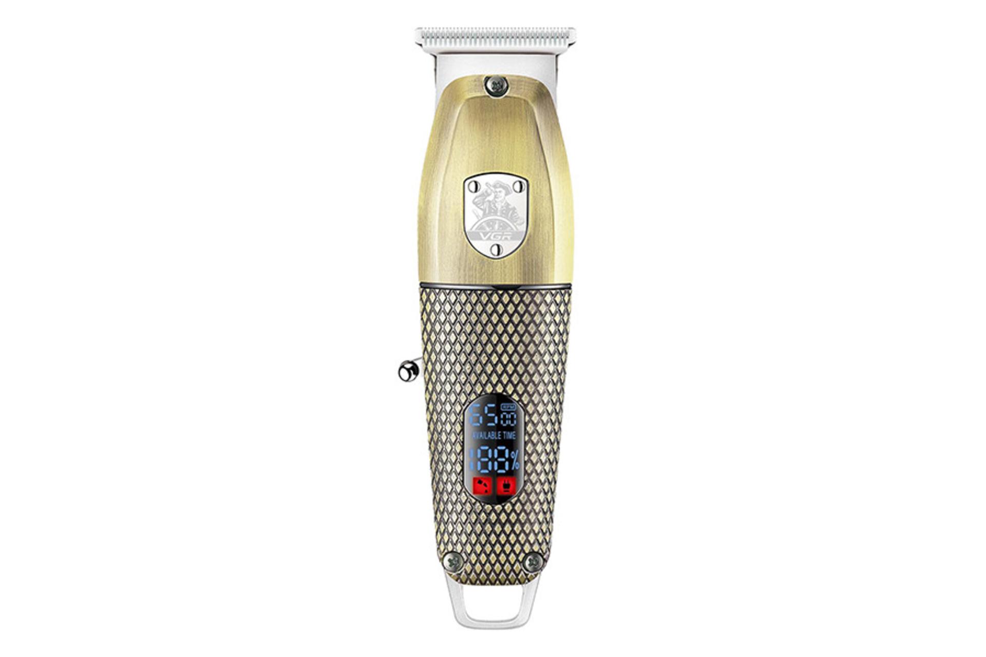 ماشین اصلاح وی جی آر VGR V-976 رنگ طلایی