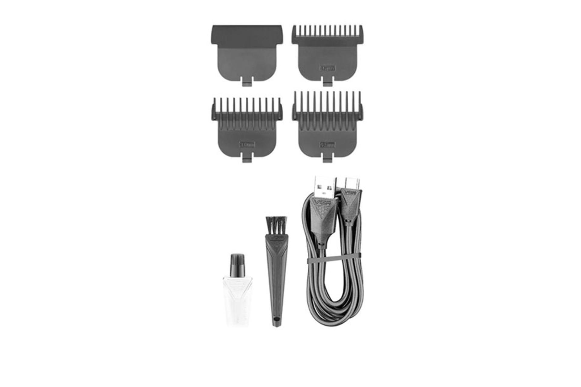 ماشین اصلاح و ریش تراش وی جی آر VGR V-987 لوازم همراه