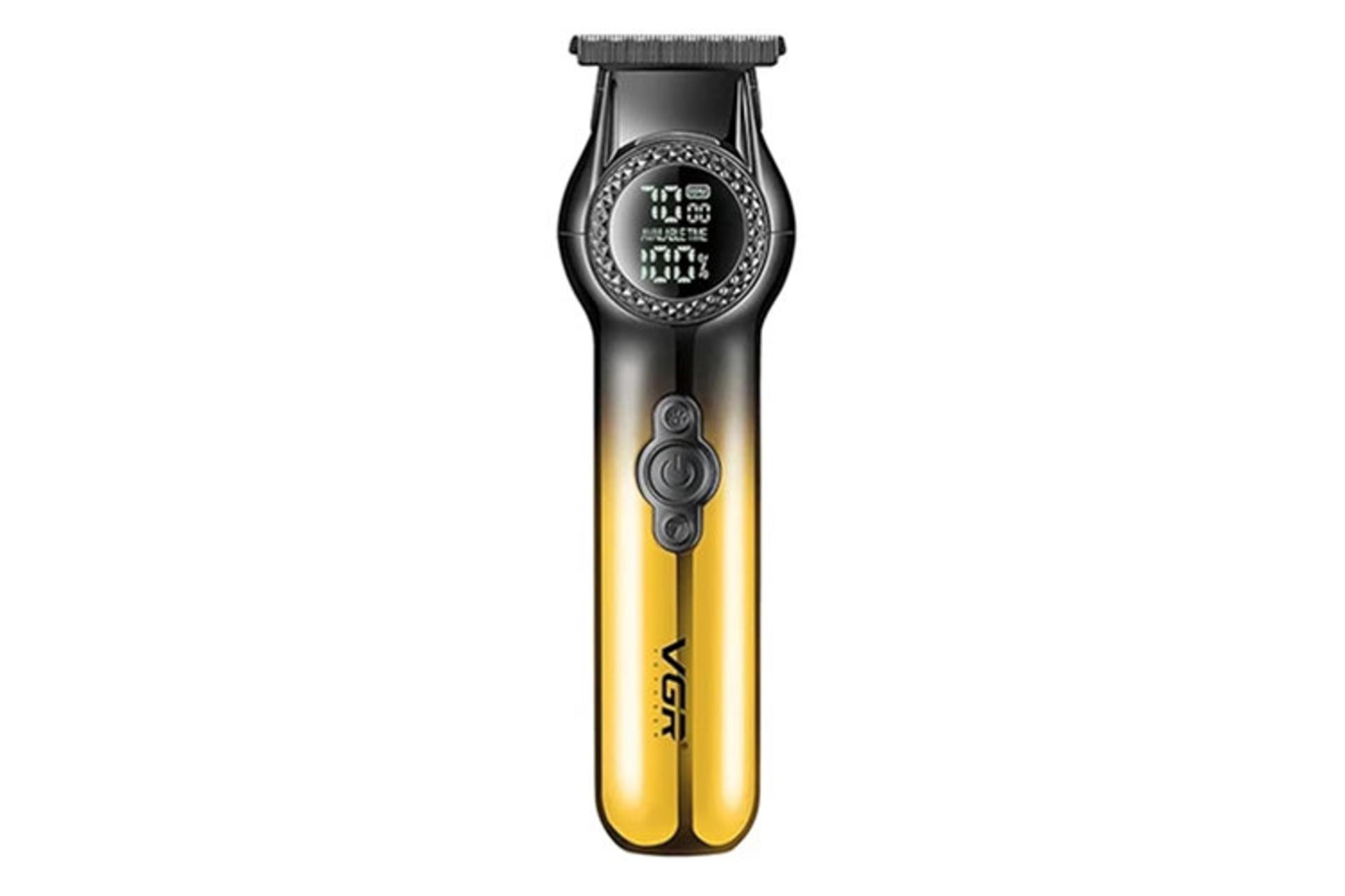 ماشین اصلاح و ریش تراش وی جی آر VGR V-990 رنگ زرد