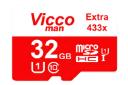 کارت حافظه ویکومن Viccoman Extra 433X microSDHC Class 10 UHS-I U1 32GB