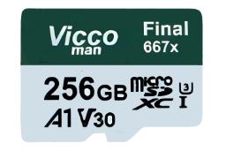 کارت حافظه ویکومن Viccoman Final 667X Plus microSDXC Class 10 UHS-I U3 256GB