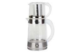 نمای چای ساز ویداس VIR-2079 با نمایش قوری و کتری