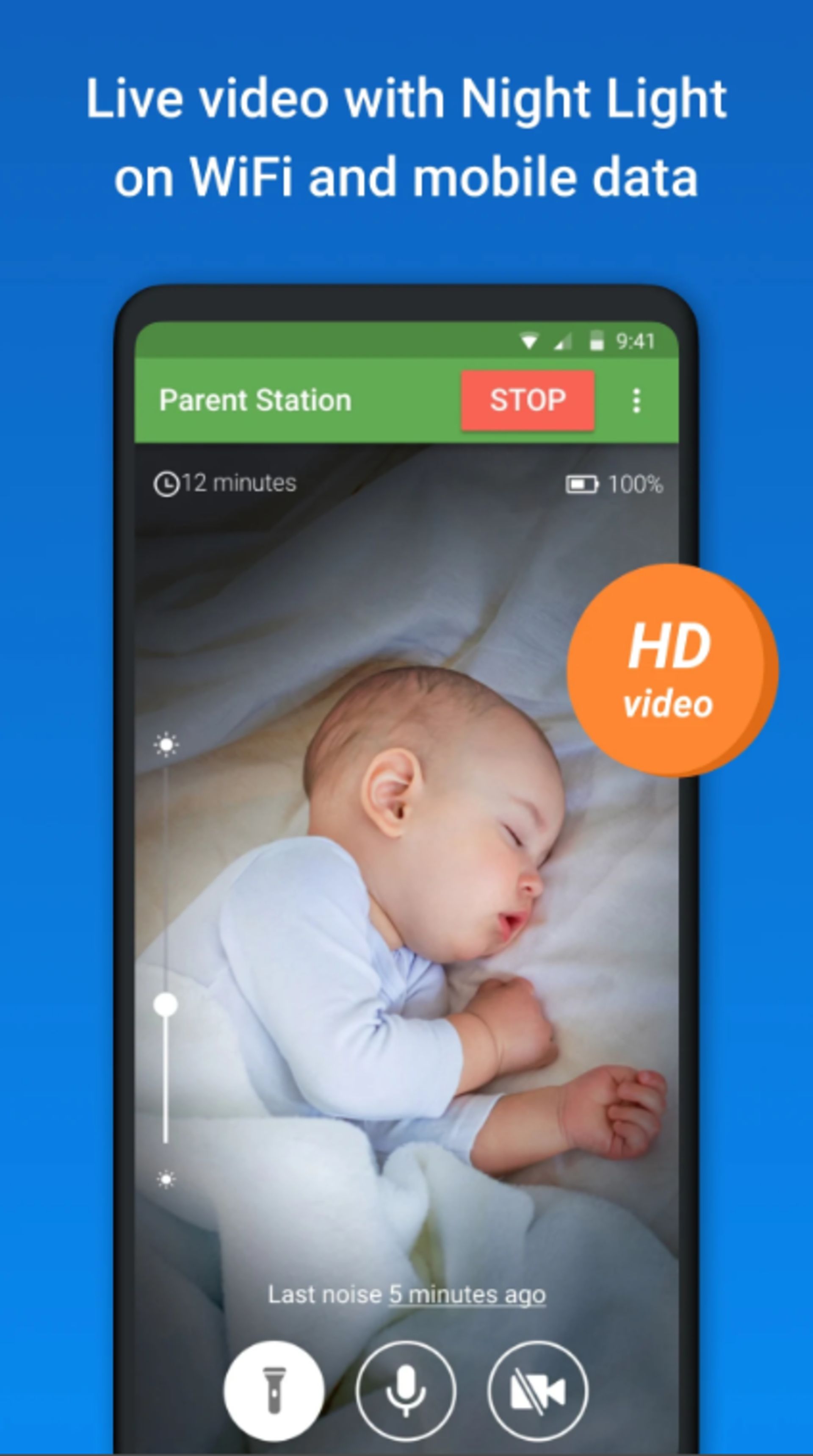 اپلیکیشن Baby monitor 3G 