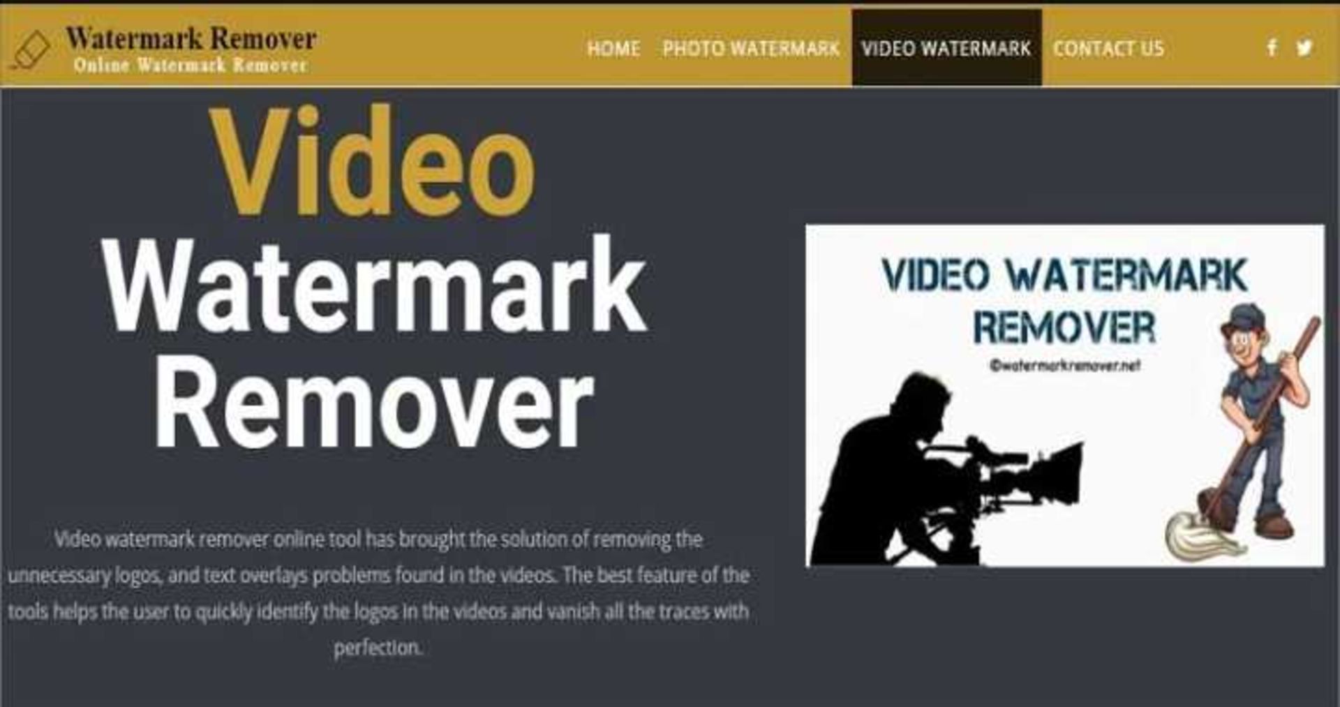 ابزار حذف نوشته از روی ویدیو Video Watermark Remover