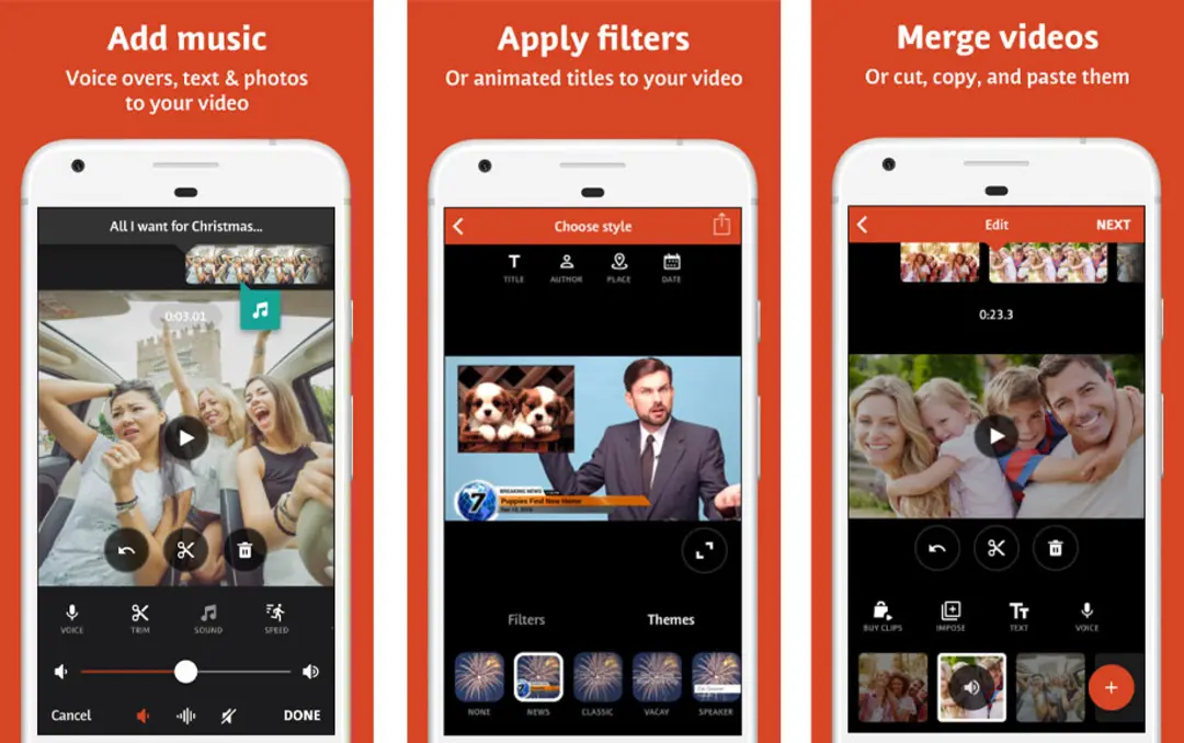فضای برنامه‌ی VideoShop