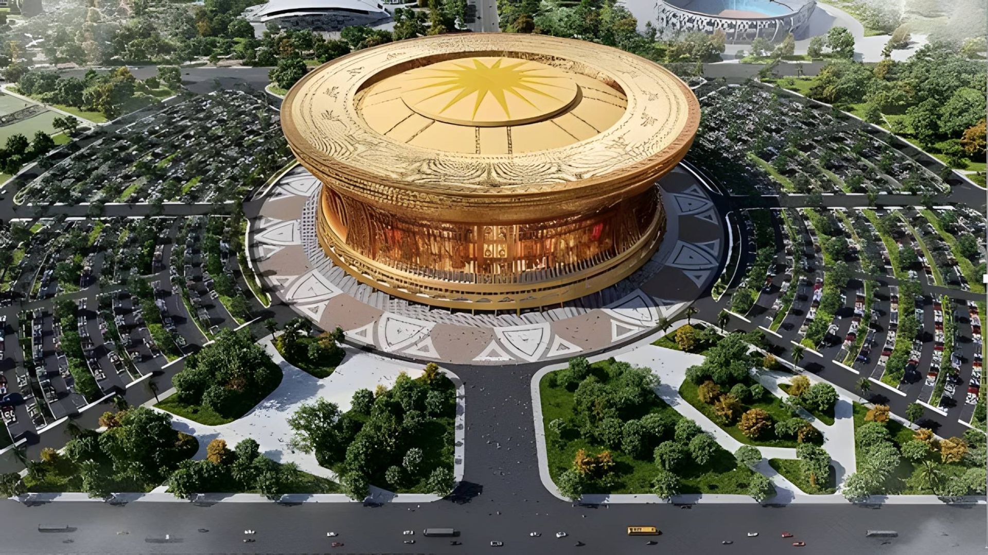 بزرگترین استادیوم جهان در ویتنام