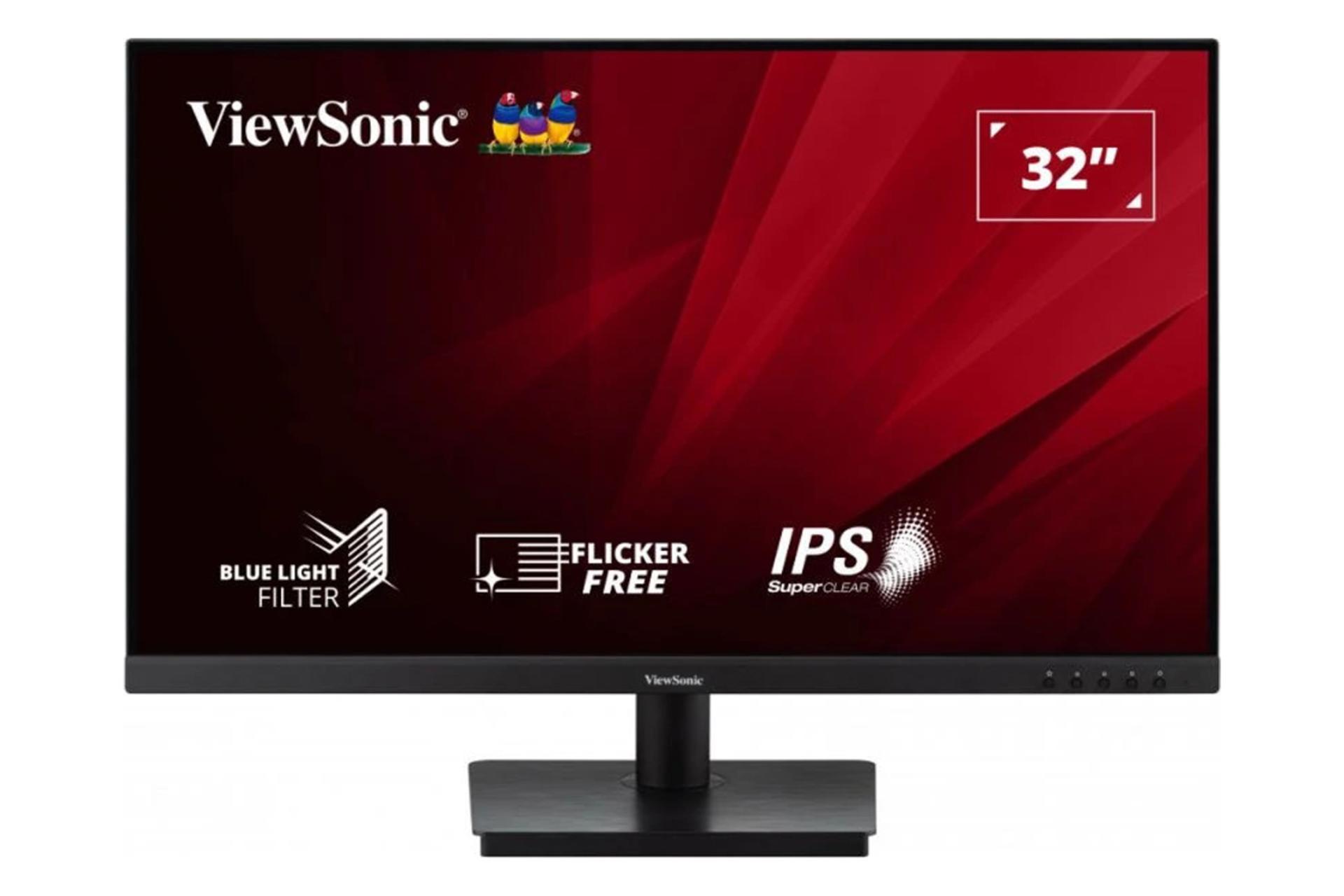 مانیتور ویوسونیک 31.5 اینچ مدل VA3209-FHD نمای جلو