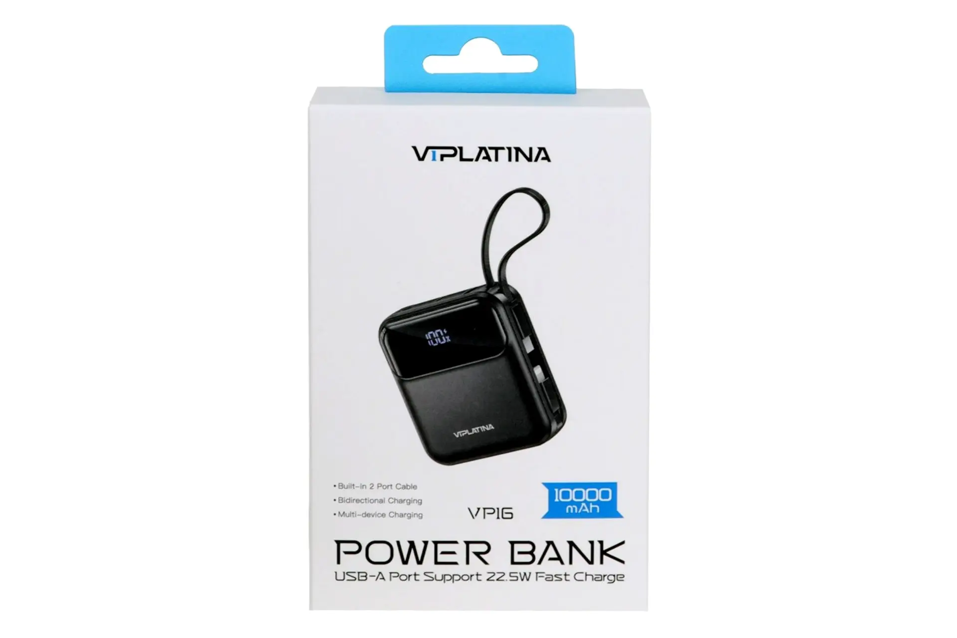 جعبه پاور بانک وی آی پلاتینا VIPLATINA VP16 10000mAh
