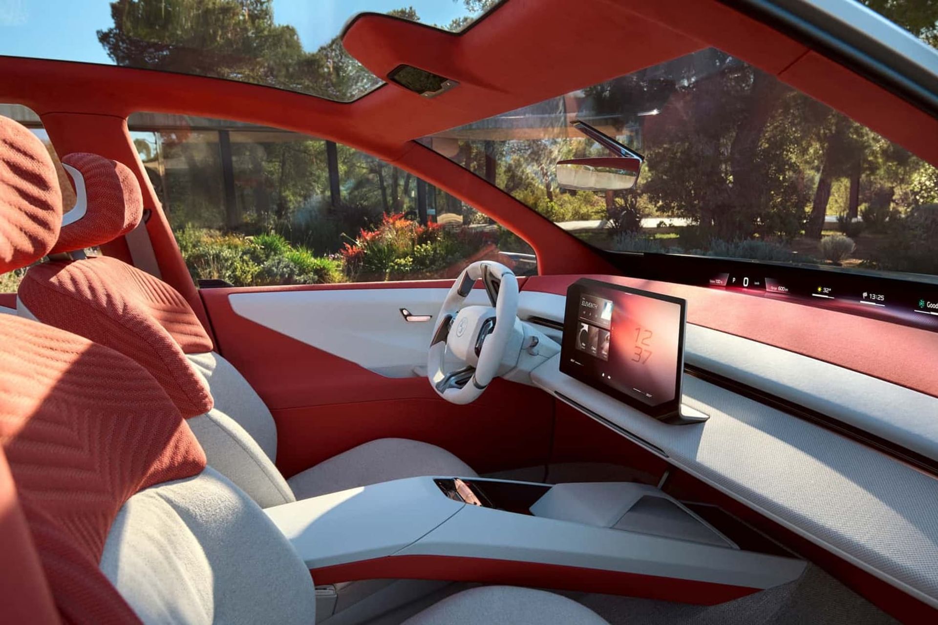 فضای کابین خودرو بی ام و Vision Neue Klasse X