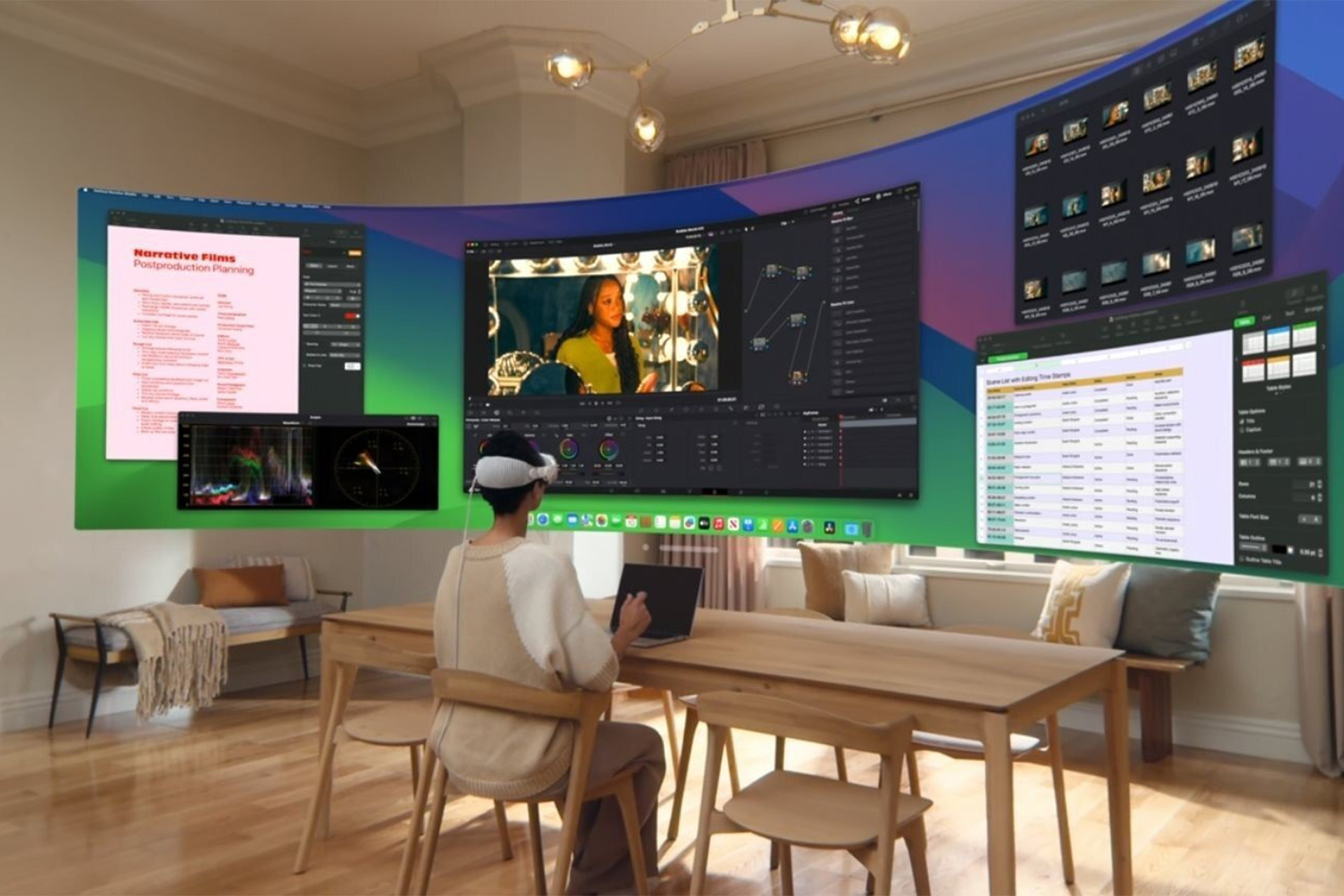 سیستم‌عامل visionOS 2 رونمایی شد؛ از تماشای فیلم با دوستان تا نمایشگر ...