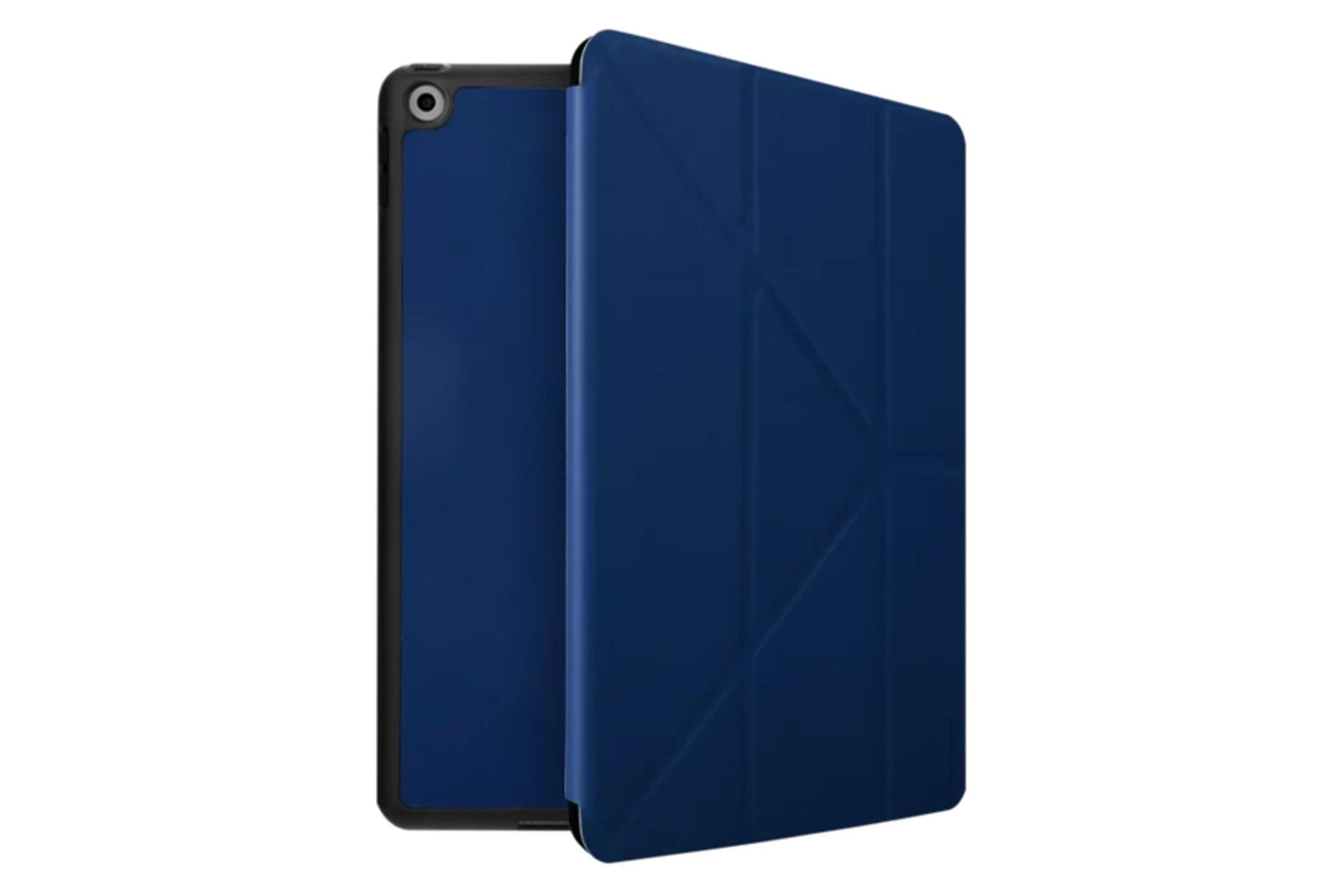رنگ آبی قاب تبلت کیف کلاسوری ویوا مادرید مدل Elegante مناسب اپل iPad 10.2 2021 / 2020 / 2019