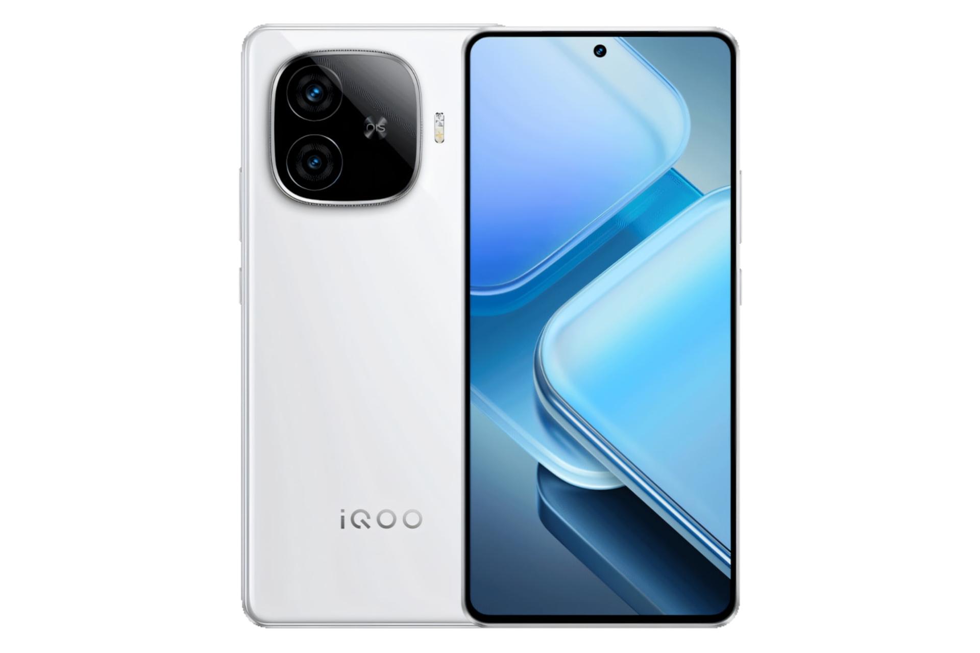 پنل جلو و پشت گوشی موبایل ویوو vivo iQOO Z9 Turbo Endurance سفید