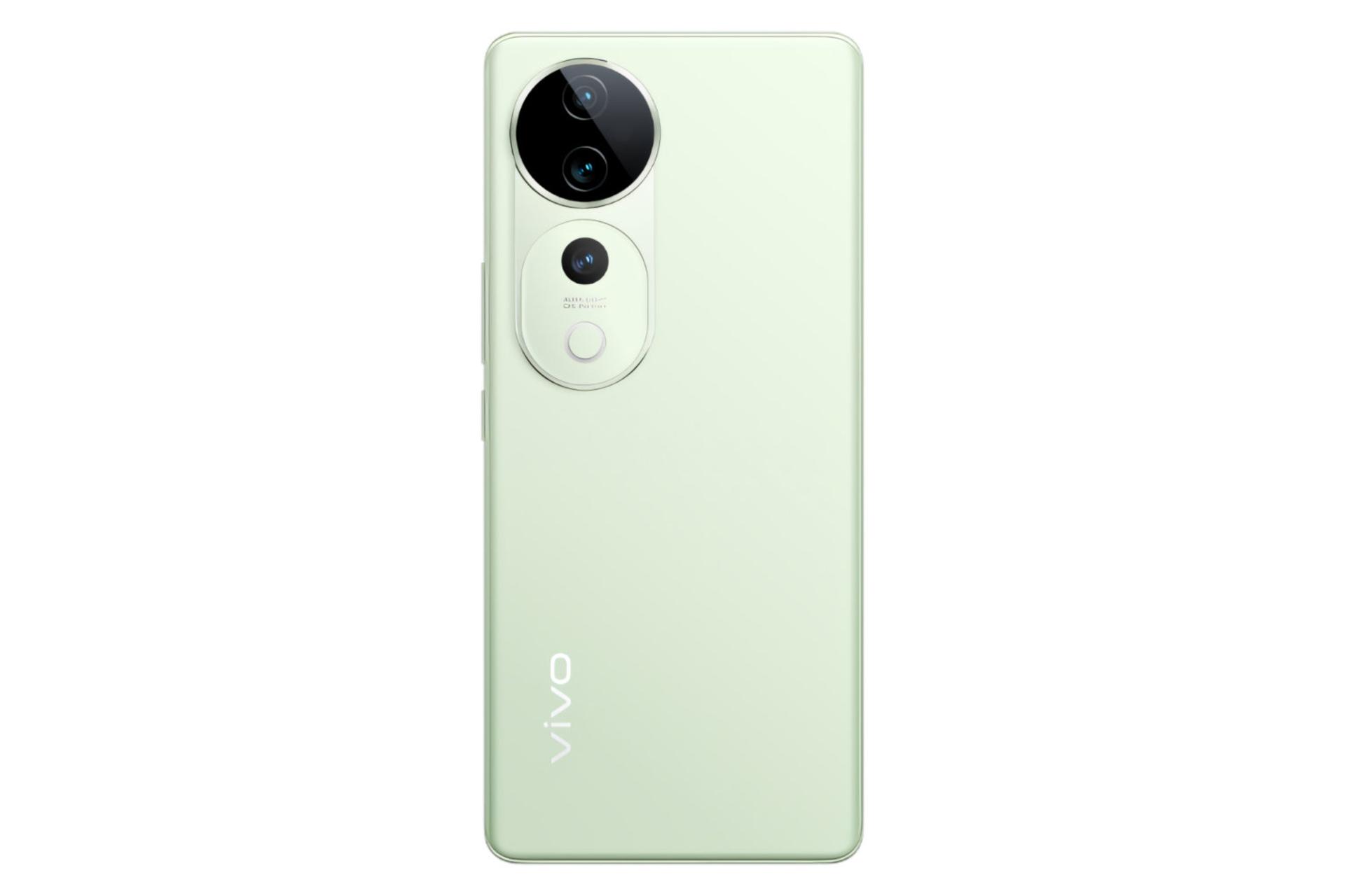 پنل پشت و چینش دوربین گوشی موبایل S19 پرو ویوو سبز / vivo S19 Pro