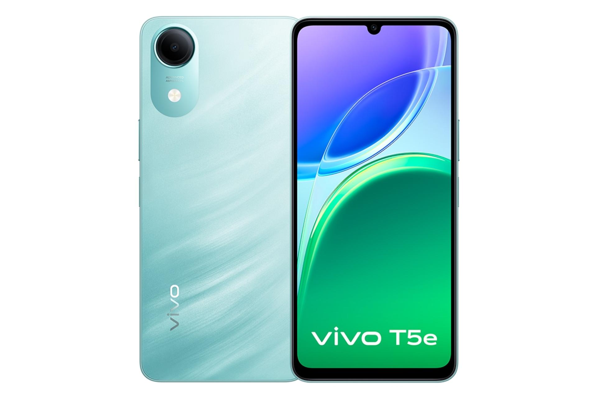 گوشی موبایل ویوو vivo T5e آبی روشن