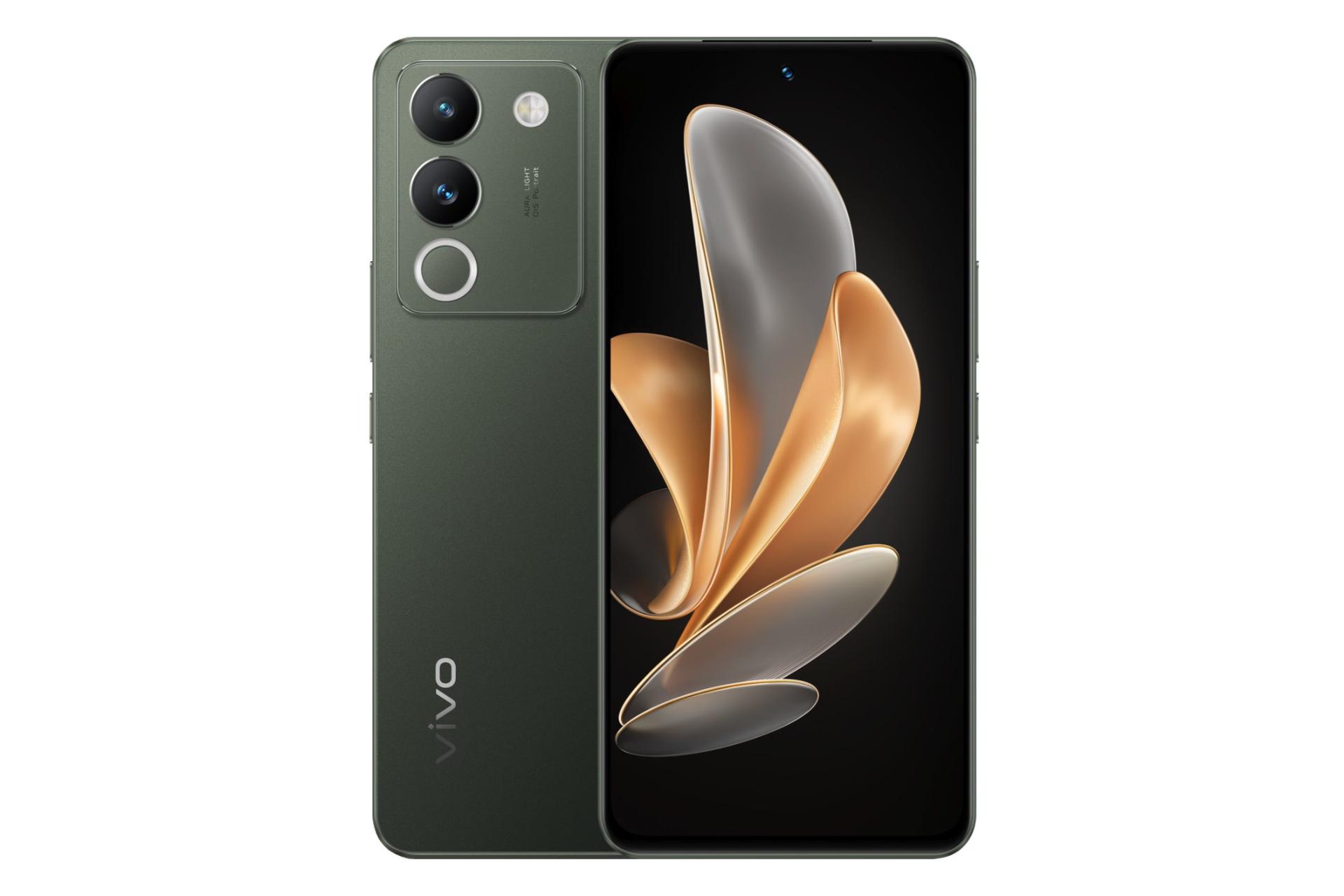 پنل جلو و پشت گوشی موبایل V30 لایت ویوو مشکی / vivo V30 Lite