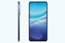 پنل جلو و لبه کناری گوشی V30 لایت ویوو نسخه خاورمیانه سرمه ای تیره / vivo V30 Lite ME