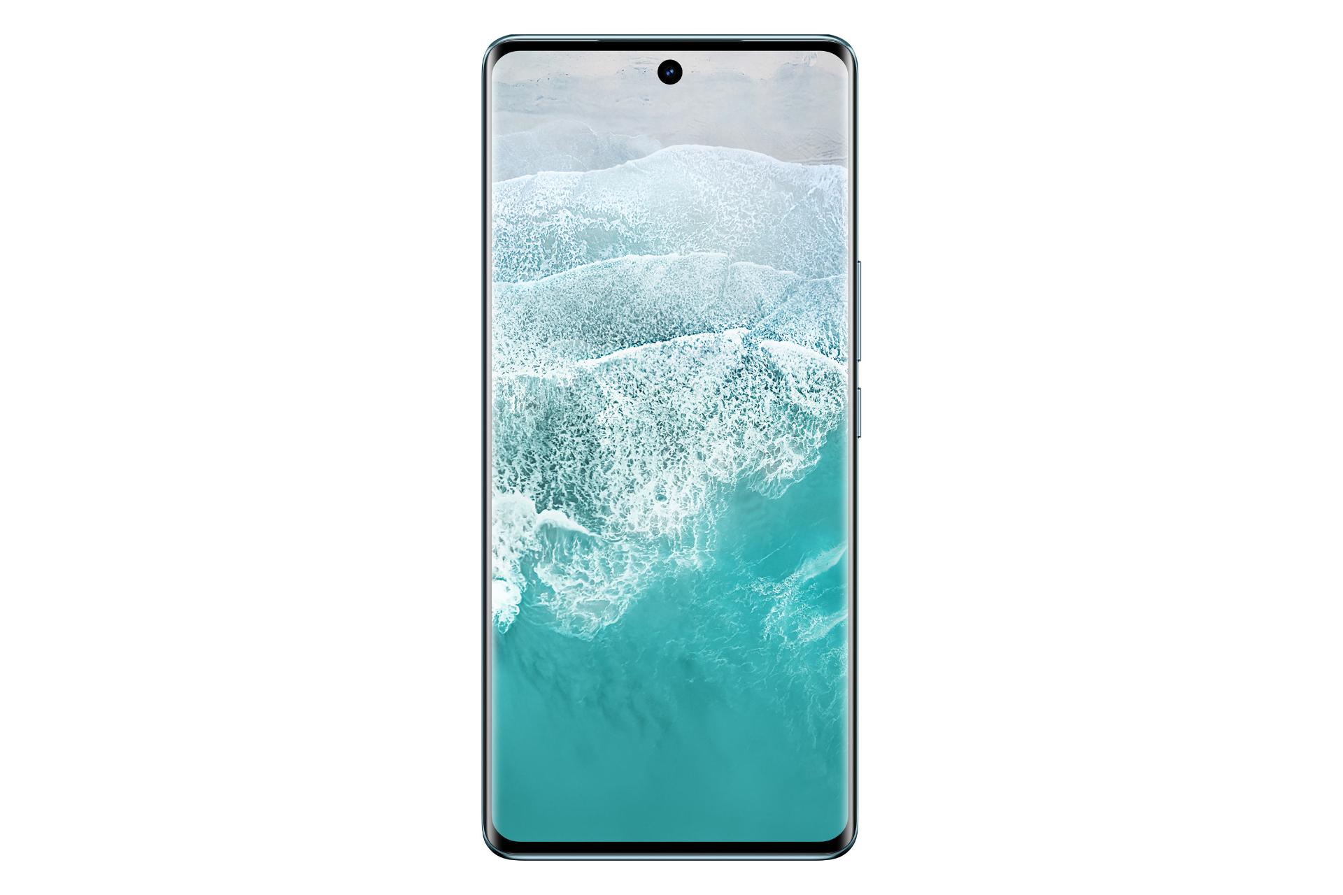 پنل جلو و صفحه نمایش گوشی موبایل V30 پرو ویوو آبی روشن / vivo V30 Pro