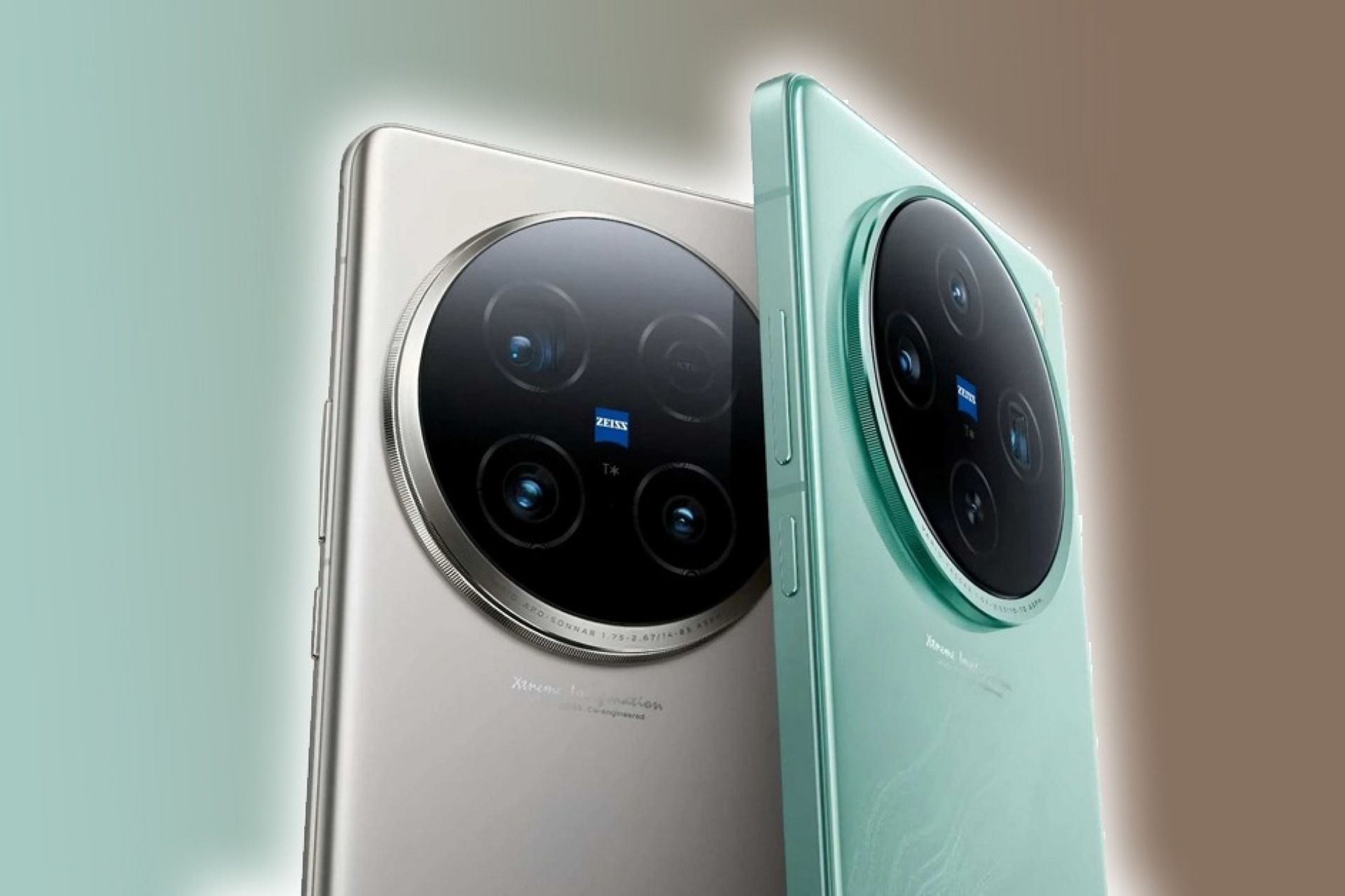 رندر گوشی‌های ویوو X100 اولترا و X100s