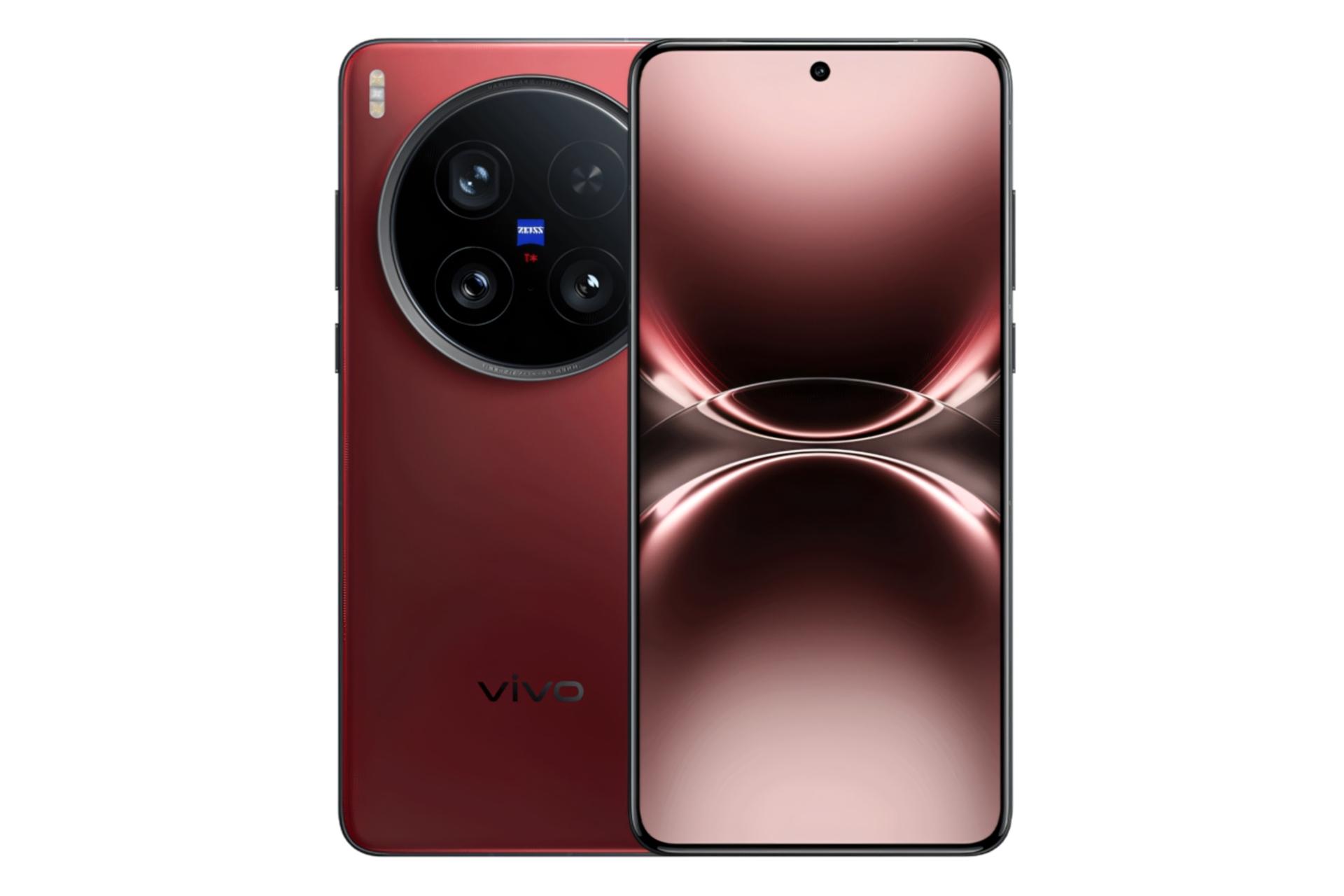 پنل جلو و پشت گوشی موبایل X200 اولترا ویوو قرمز / vivo X200 Ultra