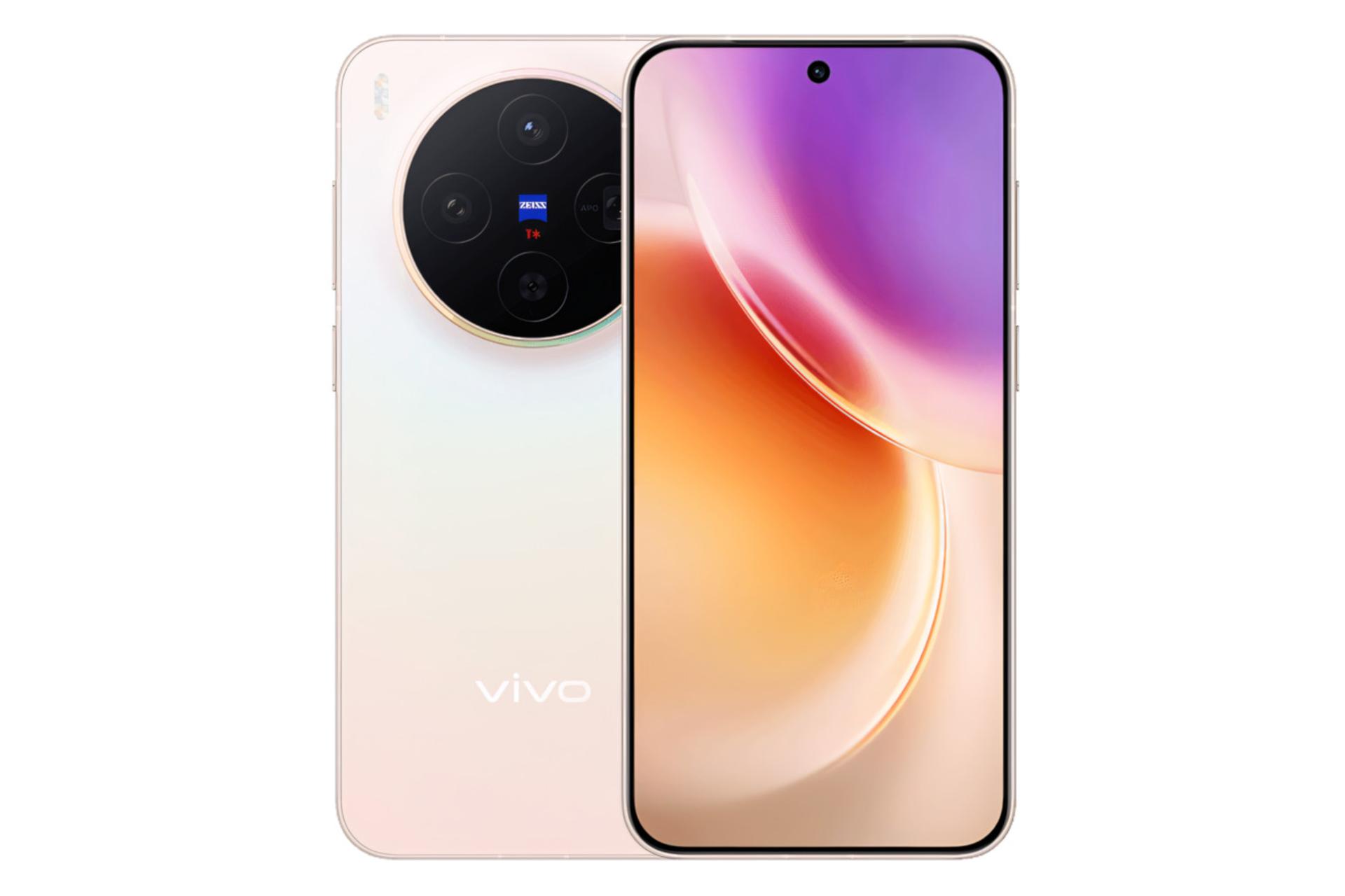 پنل جلو و پشت گوشی موبایل ویوو vivo X300 صورتی