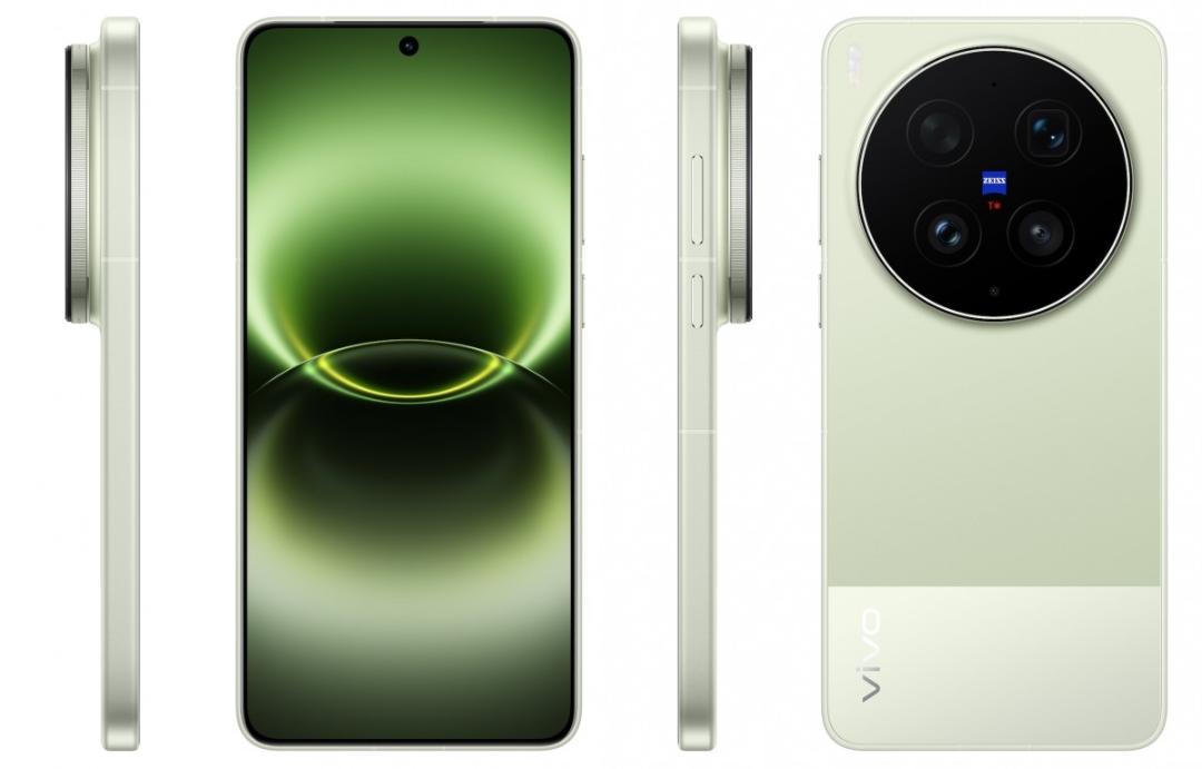 گوشی ویوو X300 اولترا از نمای پشت، جلو و جانبی