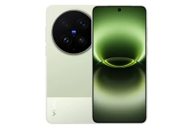 پنل جلو و پشت گوشی موبایل X300 اولترا ویوو سبز / vivo X300 Ultra