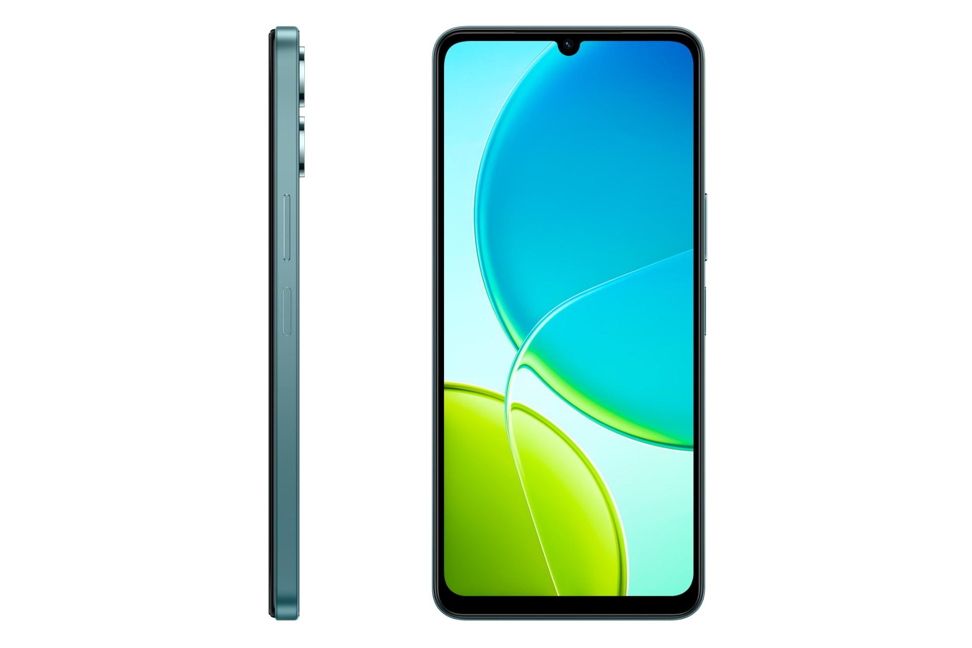 صفحه نمایش و فریم گوشی موبایل ویوو vivo Y04 سبز تیره