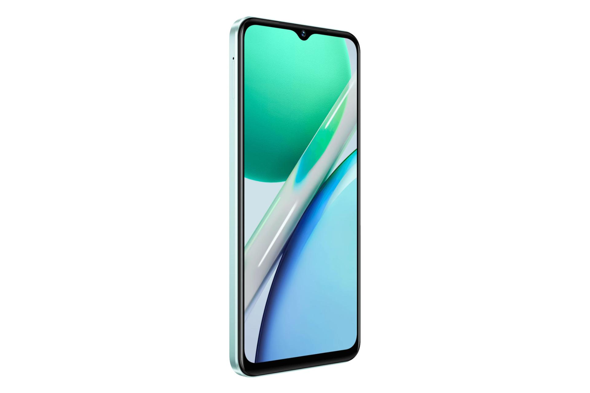 پنل جلو و صفحه نمایش گوشی موبایل Y18 ویوو نسخه گلوبال آبی روشن / vivo Y18 Global
