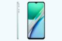 پنل جلو و لبه کناری گوشی موبایل Y18 ویوو نسخه گلوبال آبی روشن / vivo Y18 Global