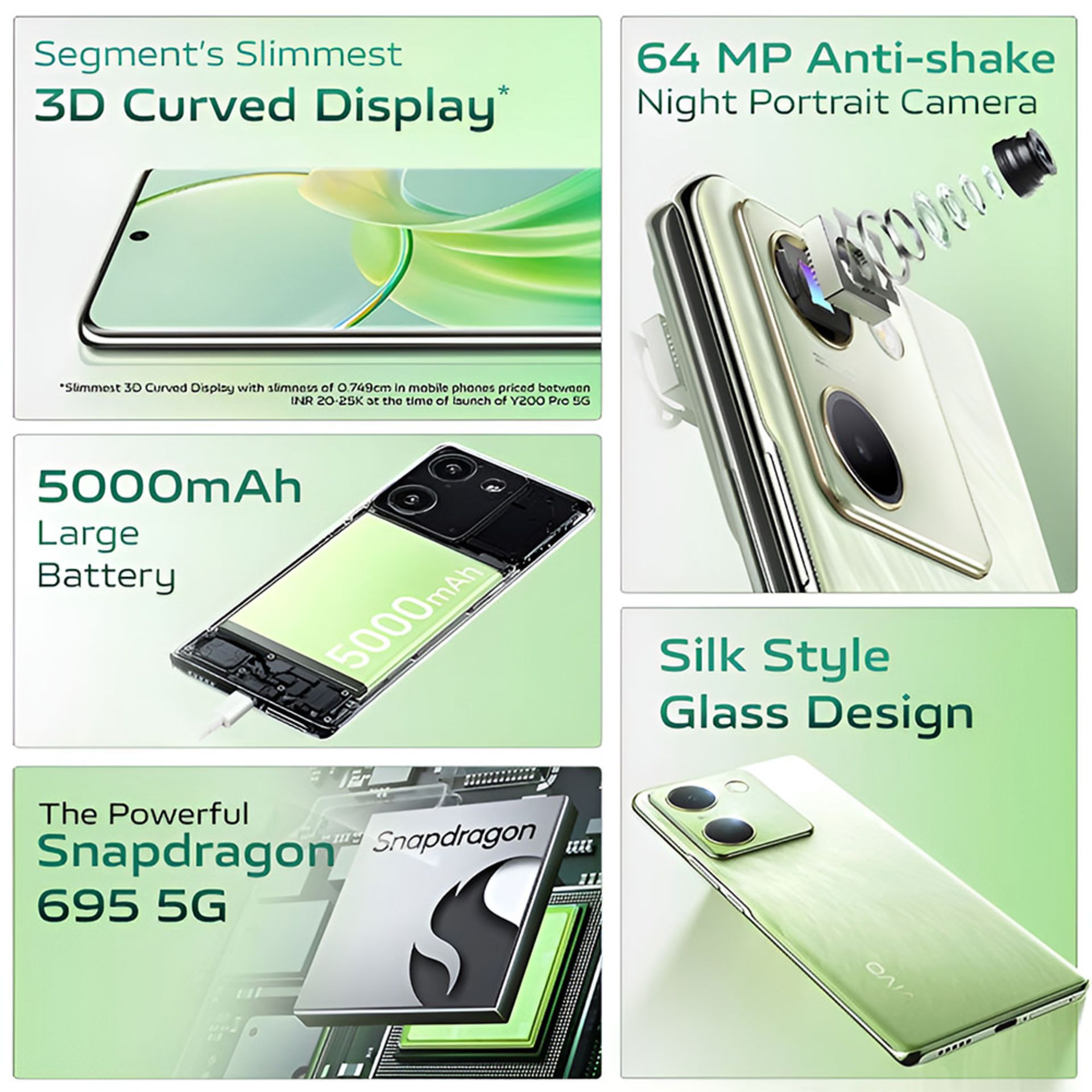 مشخصات گوشی ویوو مدل Y200 پرو