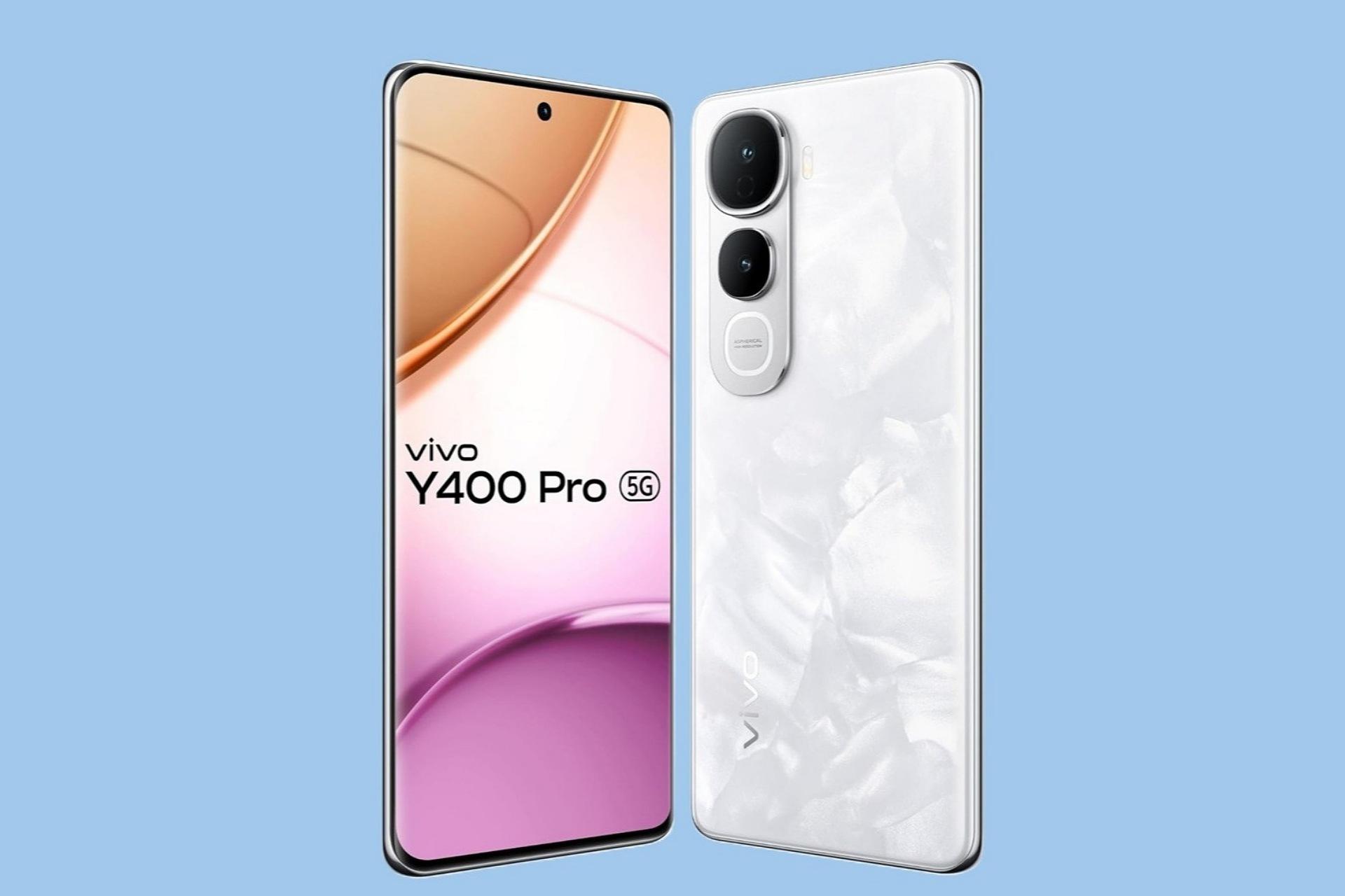 بخش پشتی و نمایشگر گوشی ویوو Y400 پرو