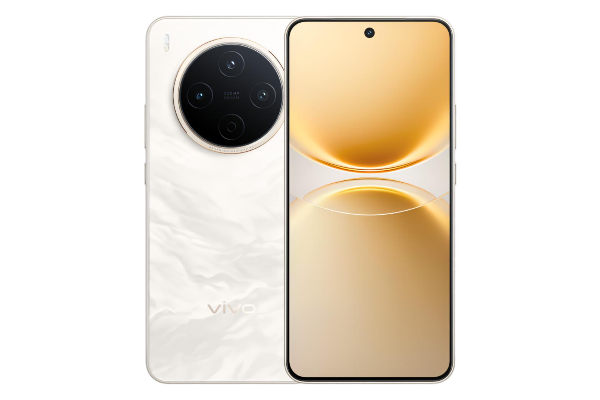 پنل جلو و پشت گوشی موبایل Y500 پرو ویوو نسخه چین طلایی / vivo Y500 Pro China