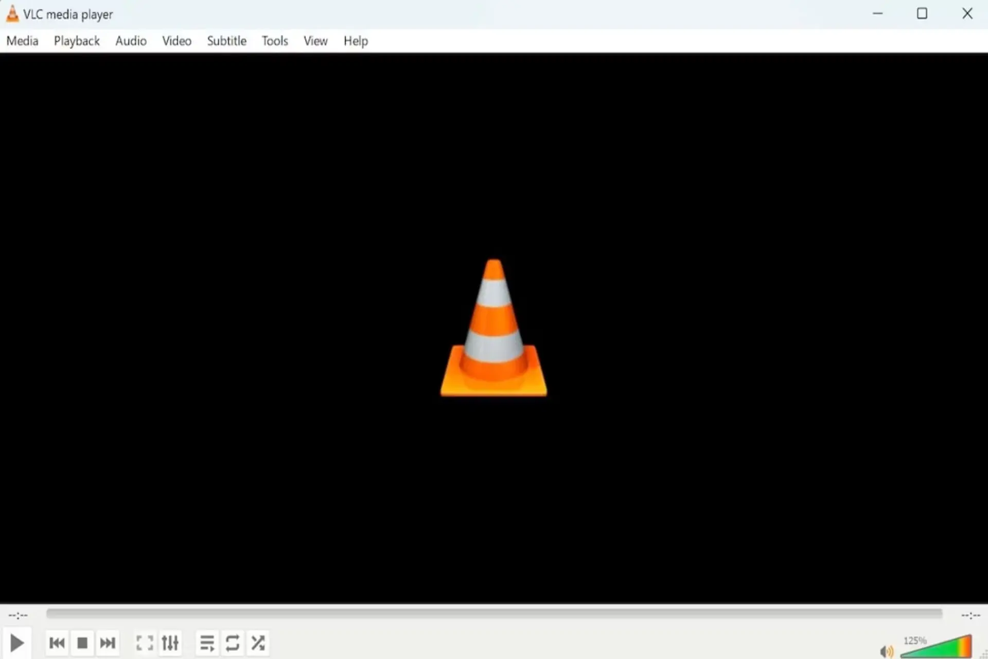 افزایش ۱۲۵ درصدی ولوم صدا در نرم‌افزار VLC Media Player