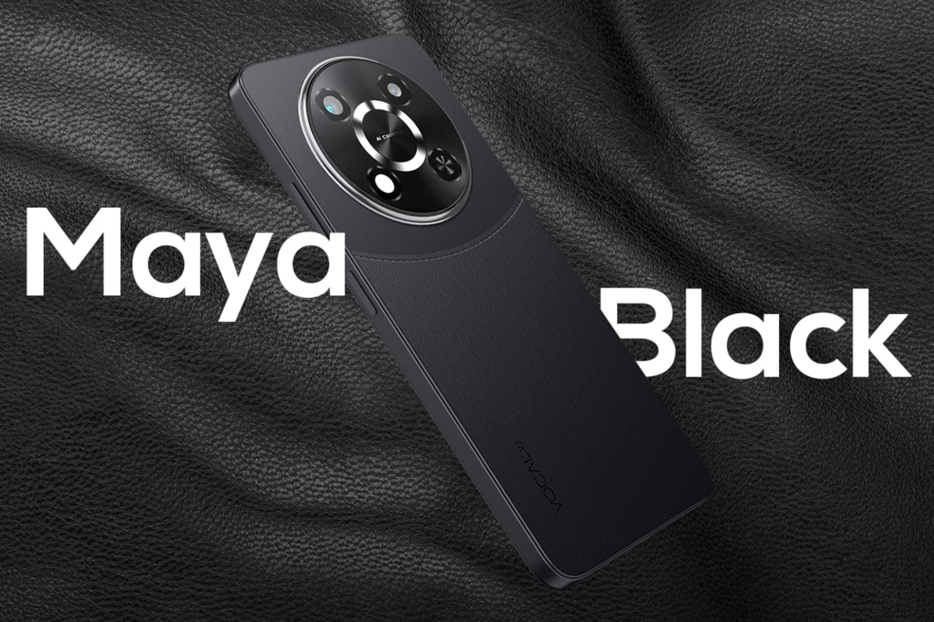 پنل پشت و چینش دوربین گوشی موبایل وکال Vocal V2 مشکی