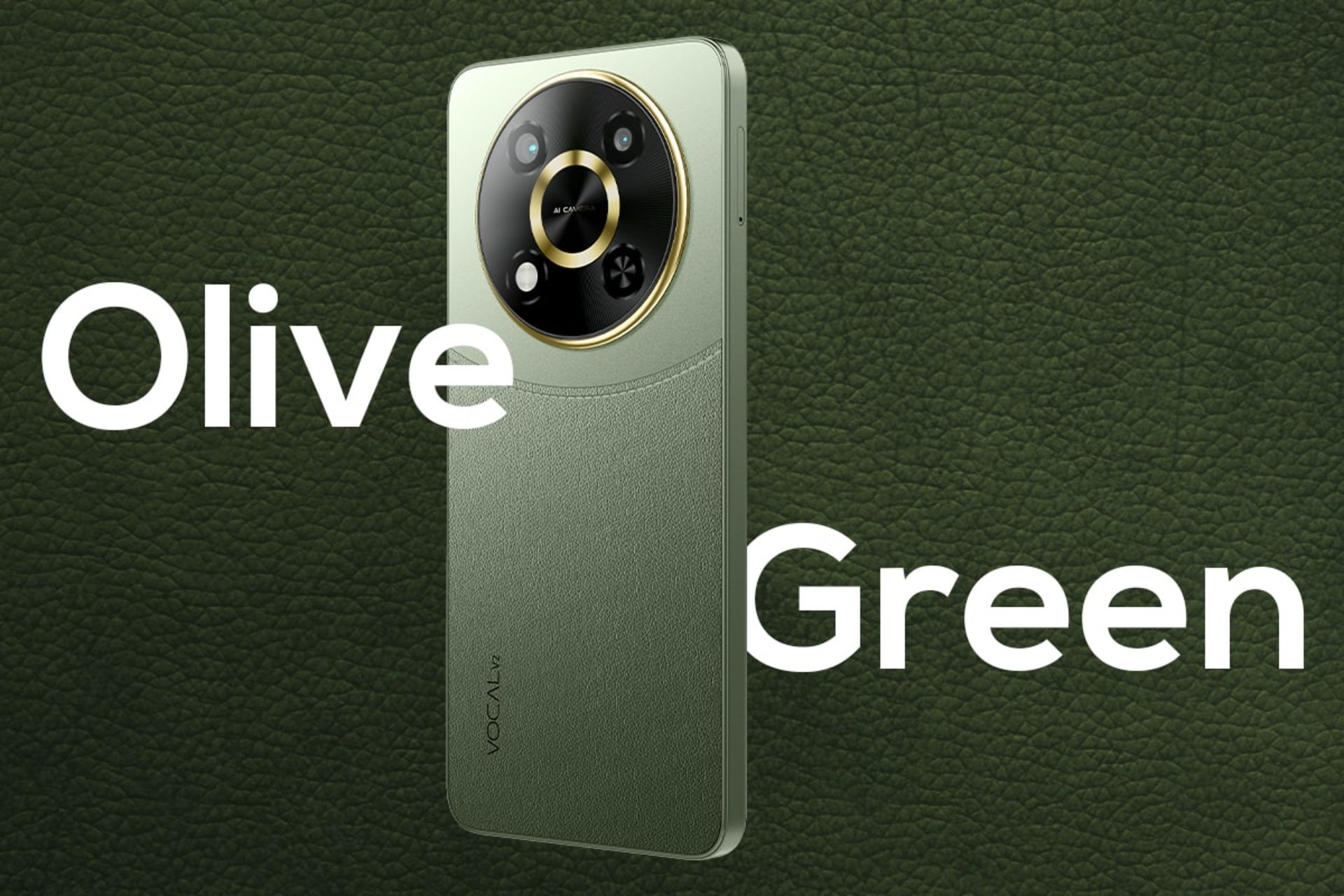 پنل پشت و چینش دوربین گوشی موبایل وکال Vocal V2 سبز