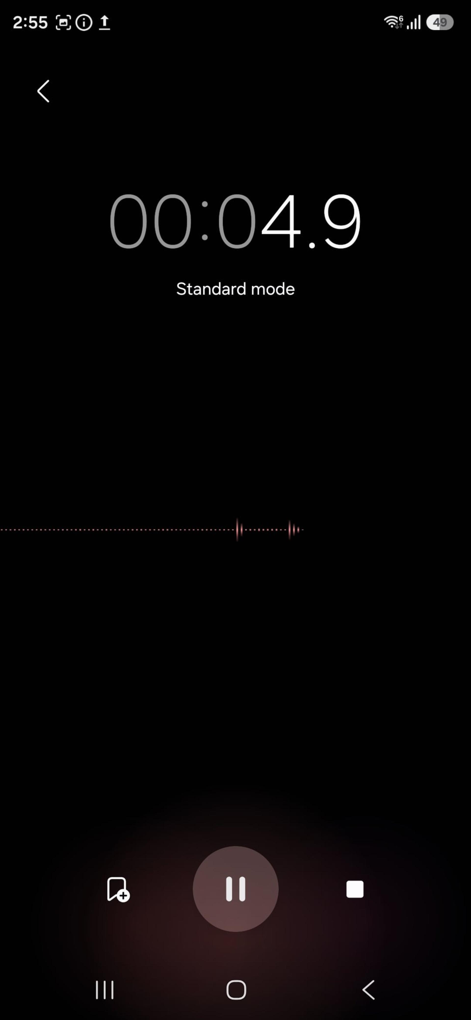 نسخه‌ی جدید محیط اپ ضبط صدای One UI 8.5