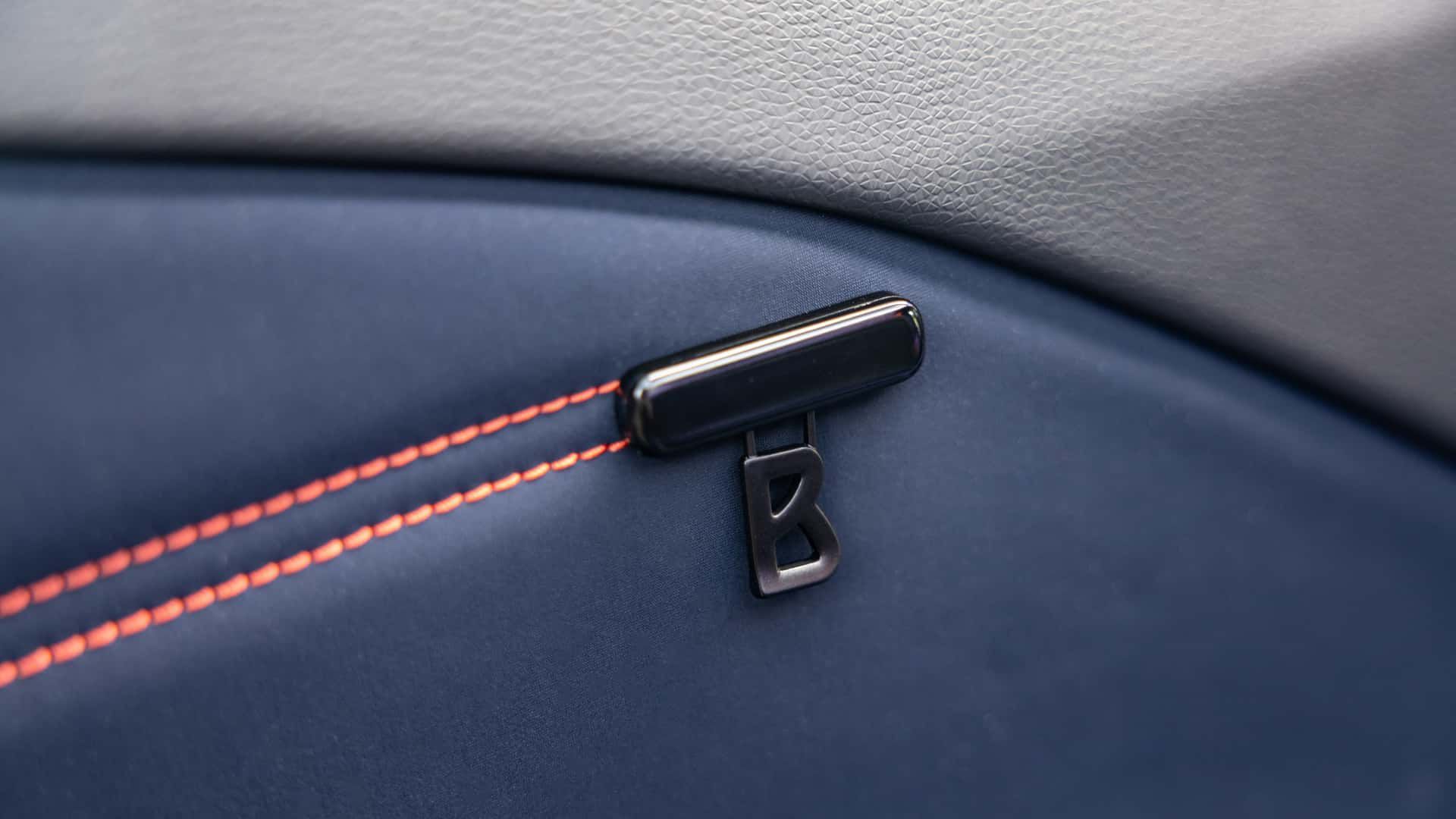 نمای زیپ صندلی خودرو فولکس واگن ID.3 GTX Fire+Ice