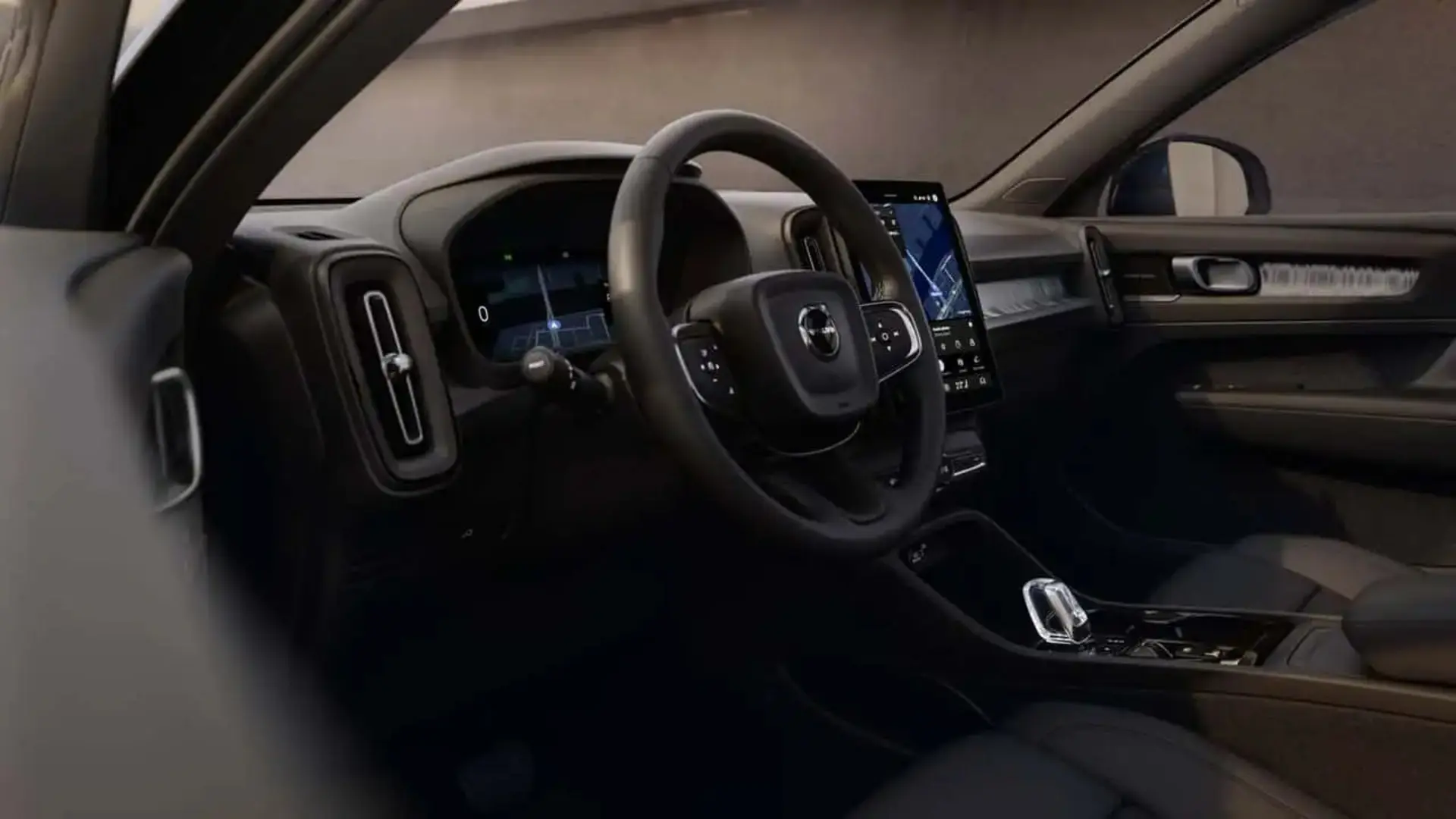 طراحی داخلی و داشبورد مدرن خودرو ولوو (Volvo) XC40 مدل ۲۰۲۸